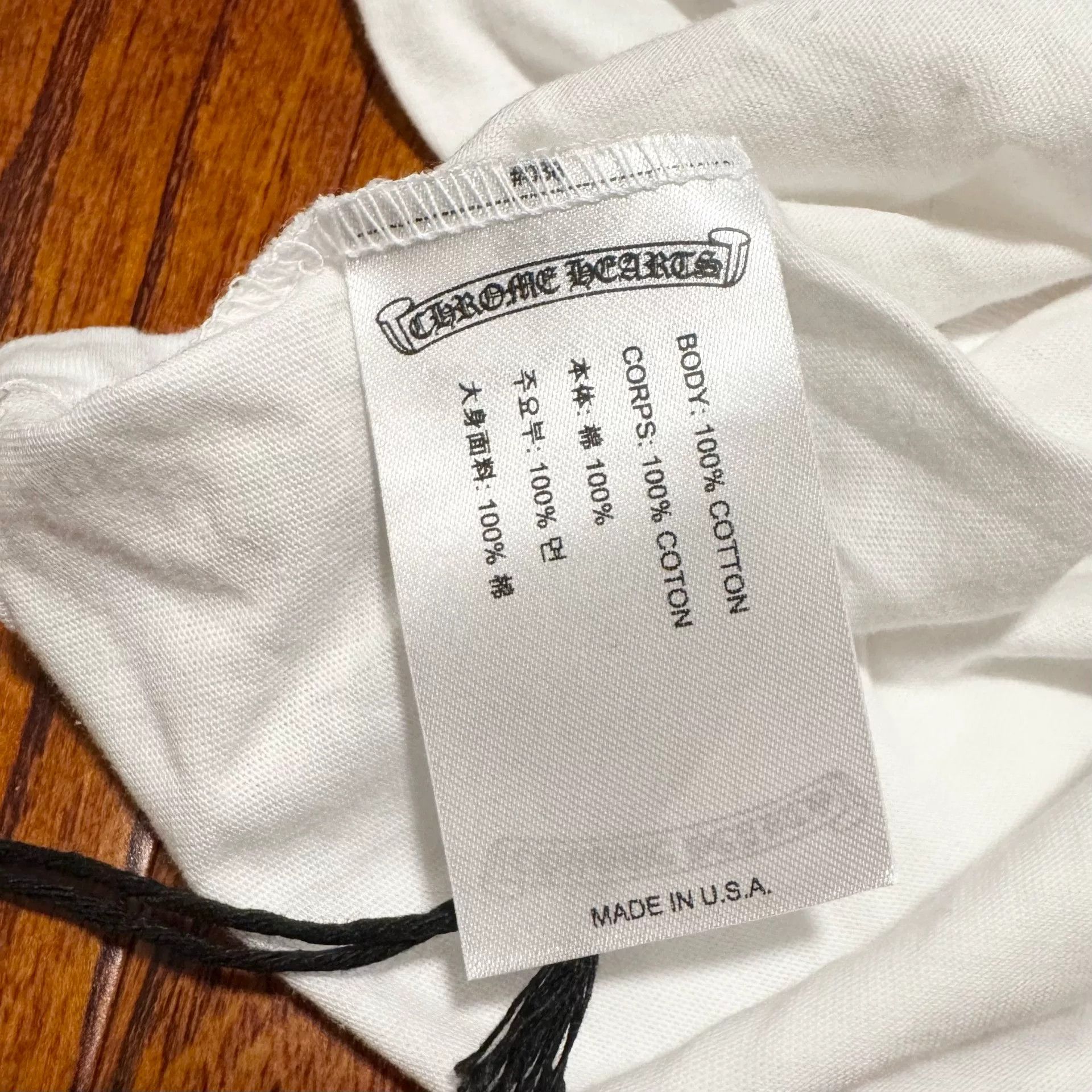 Chrome Hearts chrome hearts white beijing limited edition t-shirt Size US M / EU 48-50 / 2 - 5 Thumbnail