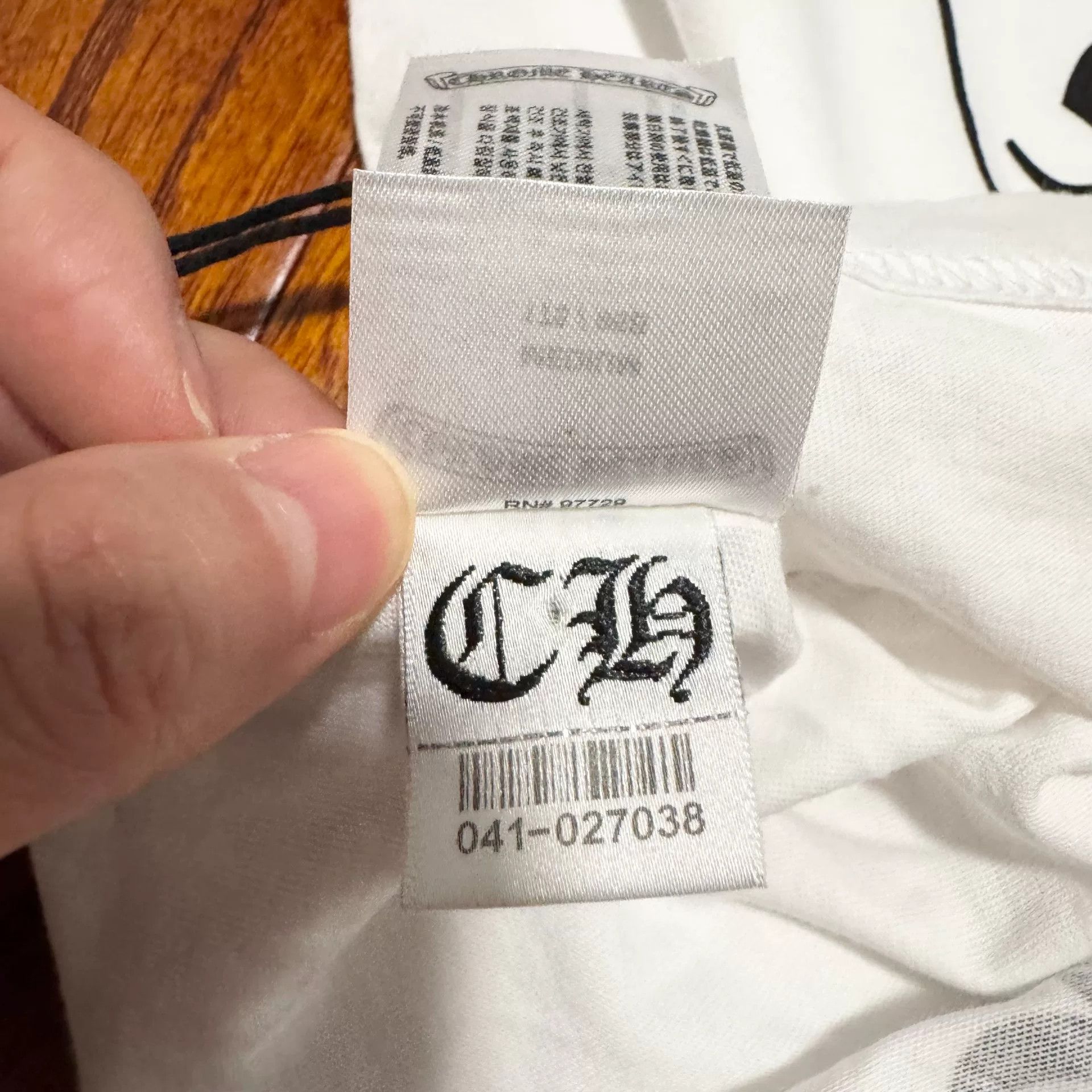 Chrome Hearts chrome hearts white beijing limited edition t-shirt Size US M / EU 48-50 / 2 - 9 Thumbnail