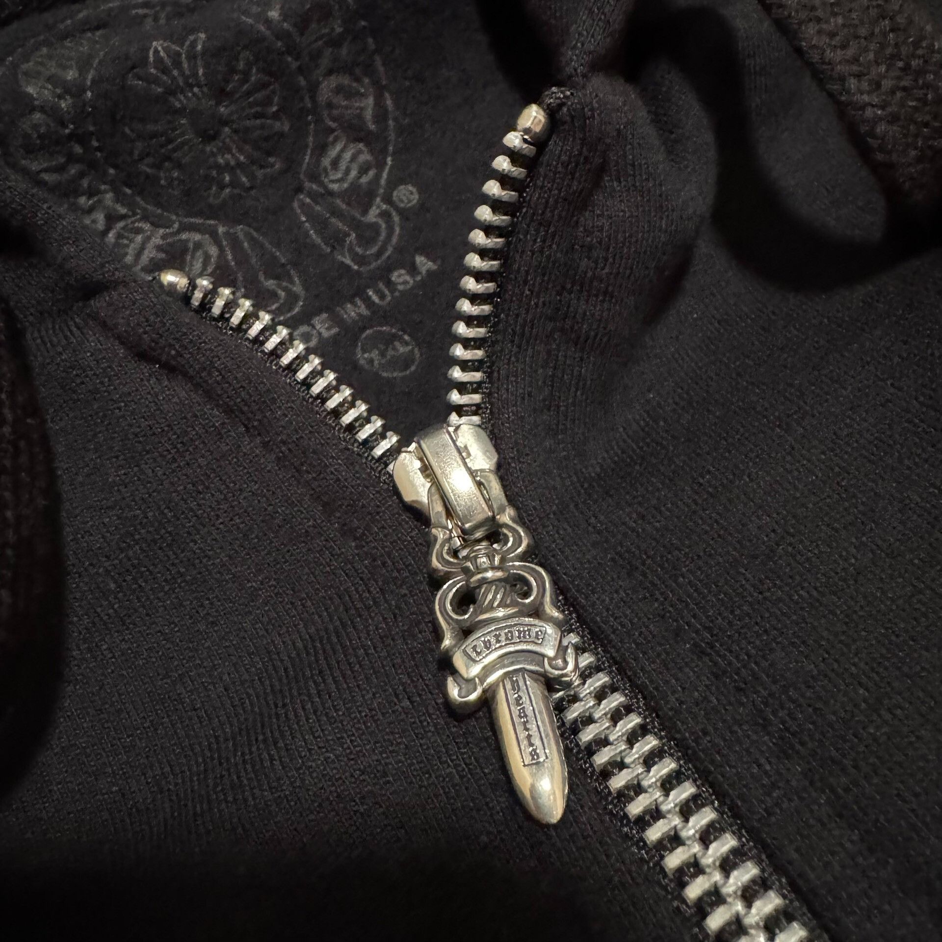Chrome Hearts chrome hearts black and pink zip-up hoodie Size US XXL / EU 58 / 5 - 4 Thumbnail