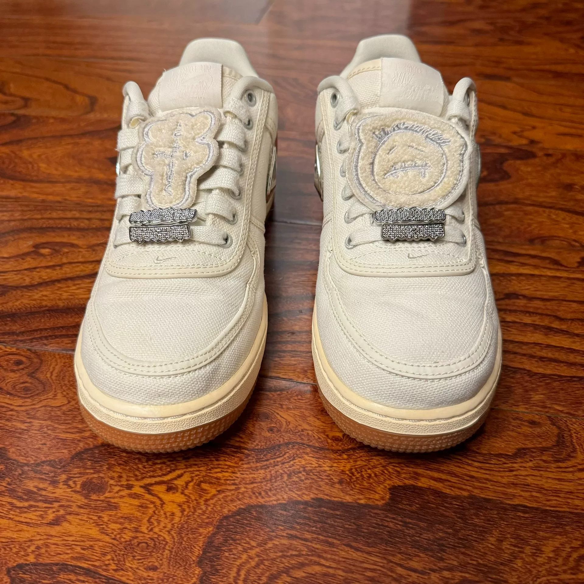 Travis Scott nike air force 1 travis scott low top Size US 7.5 / EU 40-41 - 4 Thumbnail