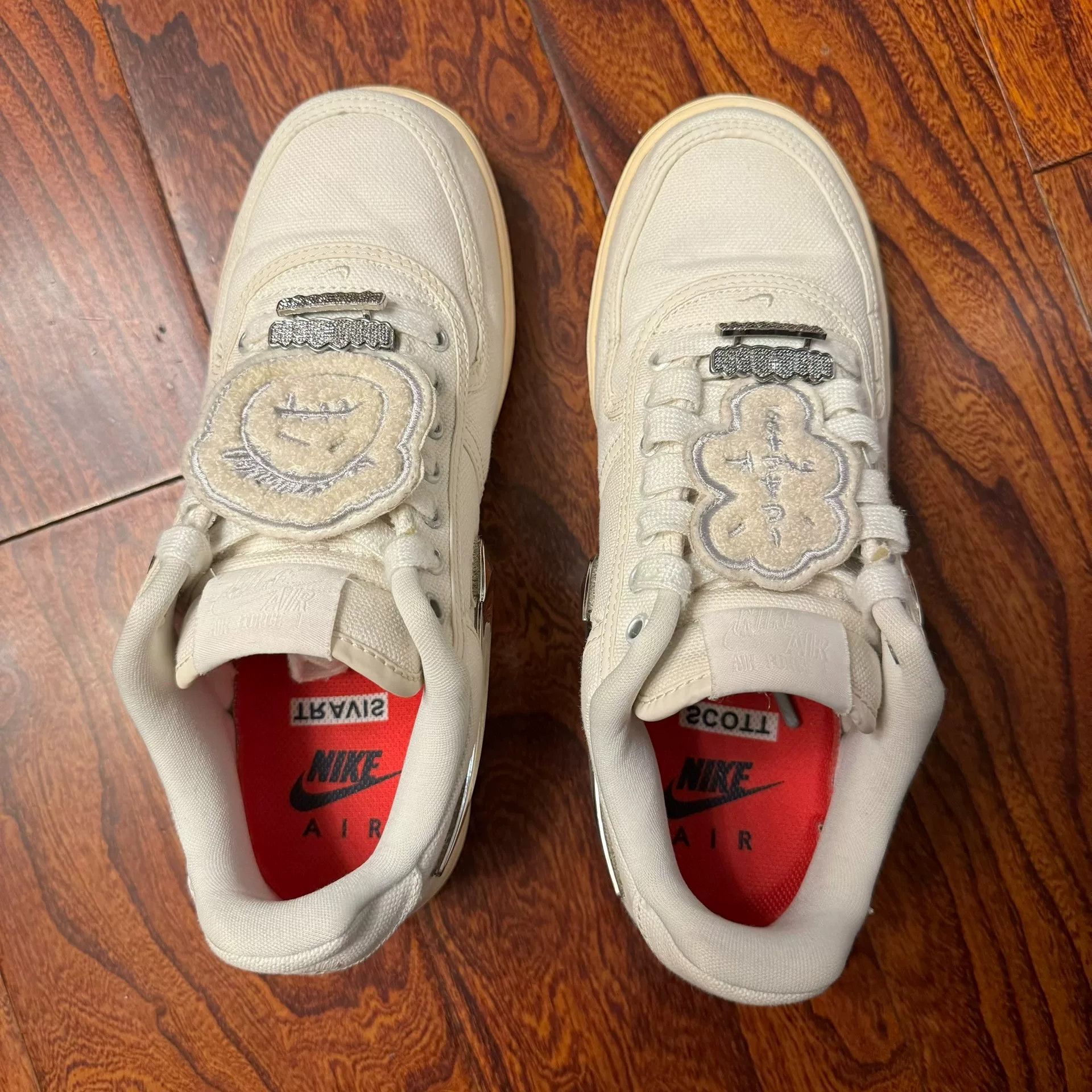 Travis Scott nike air force 1 travis scott low top Size US 7.5 / EU 40-41 - 5 Thumbnail
