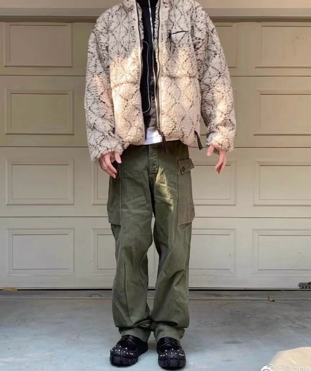 Kapital Kountry reversible fleece diamond pattern jacket Size US M / EU 48-50 / 2 - 9 Thumbnail