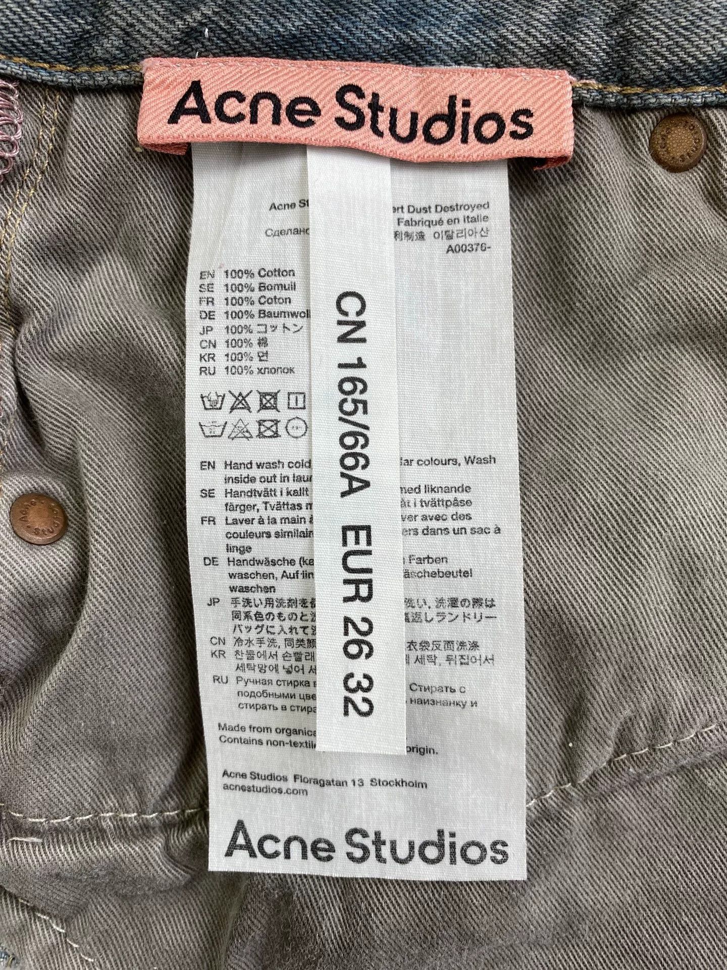 Acne Studios acne studios baggy wide-leg jeans 2022 Size US 26 / EU 42 - 8 Thumbnail