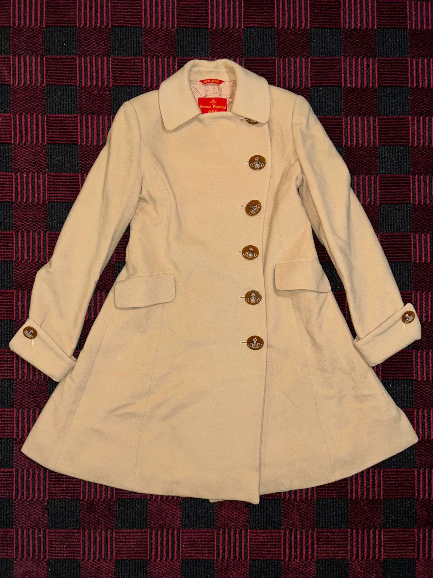 Vivienne Westwood vivienne westwood beige wool coat Size M / US 6-8 / IT 42-44 - 2 Thumbnail