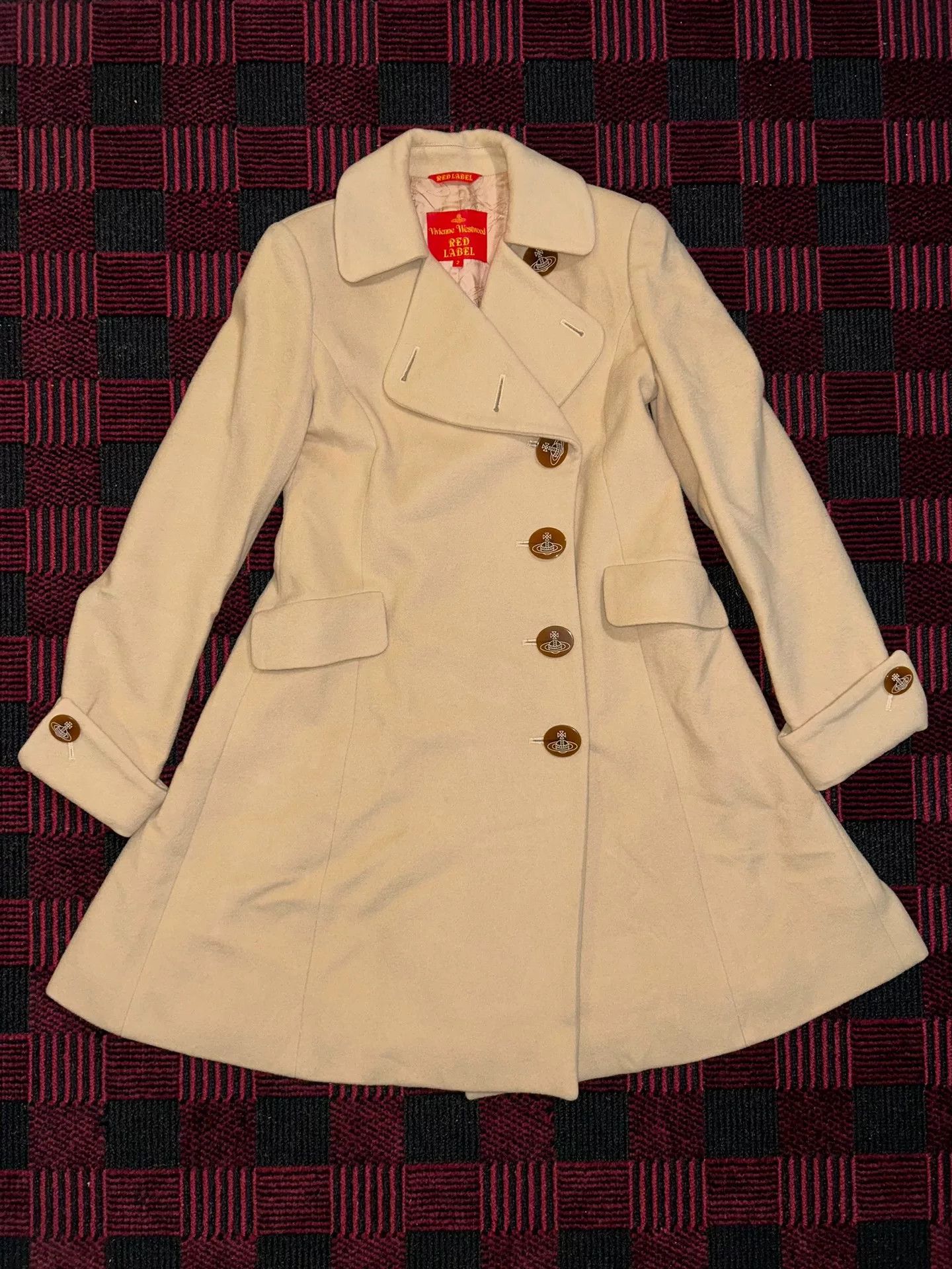 Vivienne Westwood vivienne westwood beige wool coat Size M / US 6-8 / IT 42-44 - 3 Thumbnail