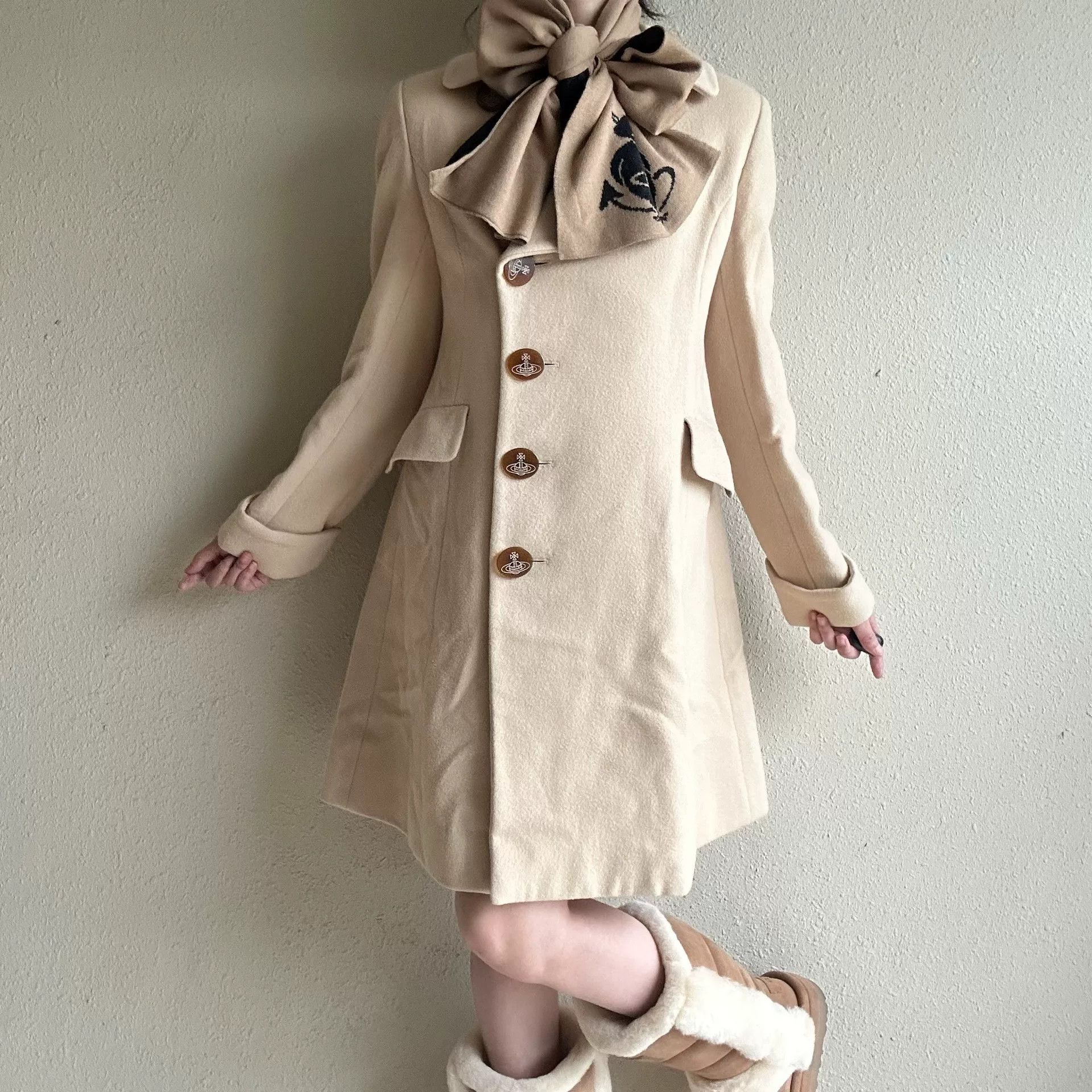 Vivienne Westwood vivienne westwood beige wool coat Size M / US 6-8 / IT 42-44 - 9 Thumbnail