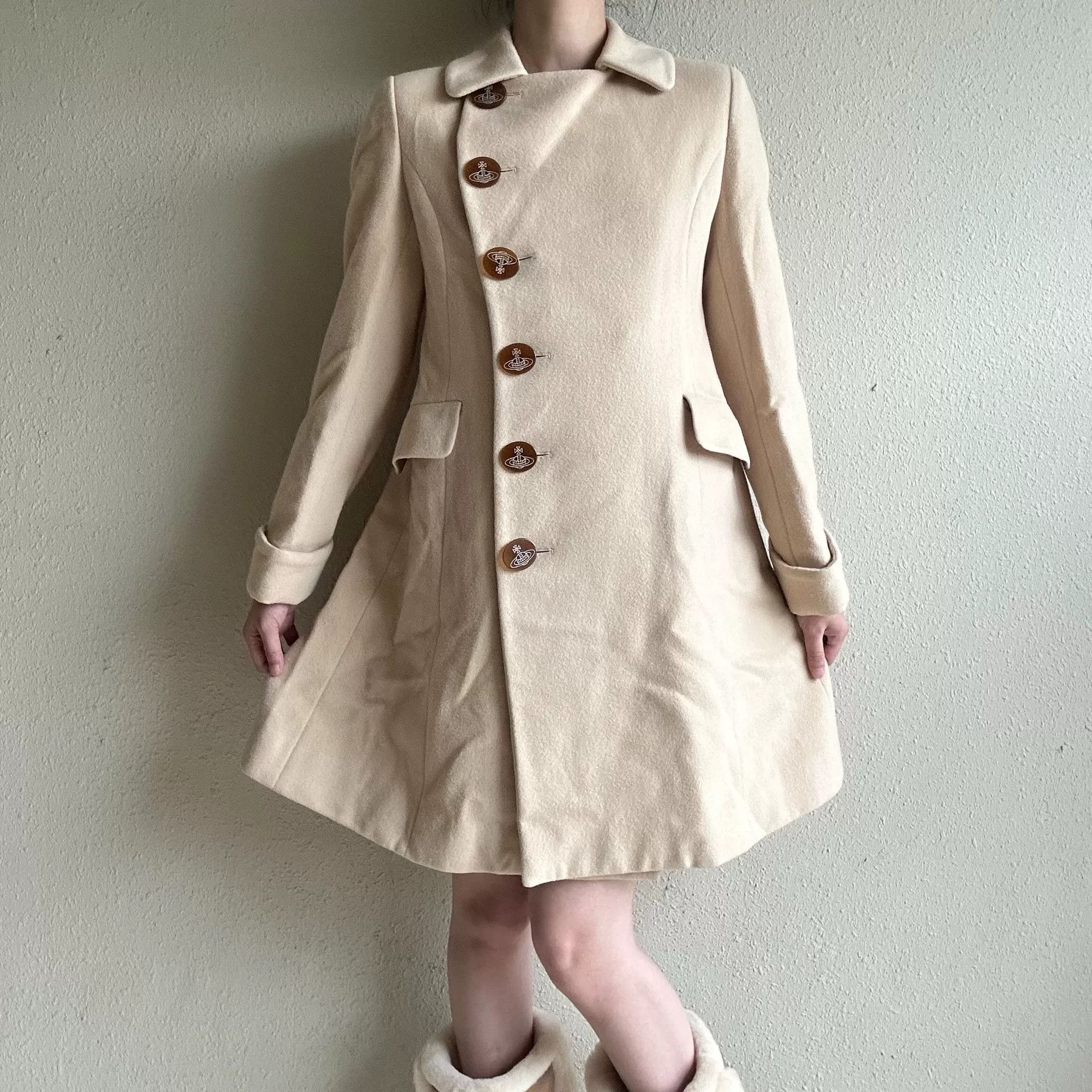 Vivienne Westwood vivienne westwood beige wool coat Size M / US 6-8 / IT 42-44 - 8 Thumbnail