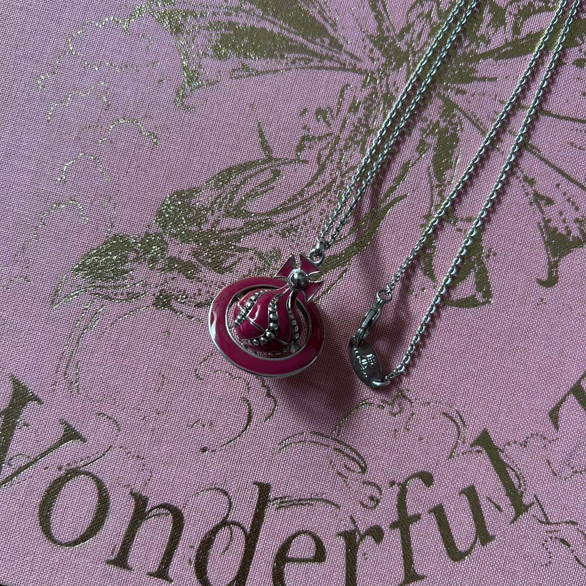 Vivienne Westwood vivienne westwood pink saturn orb necklace Size ONE SIZE - 2 Thumbnail