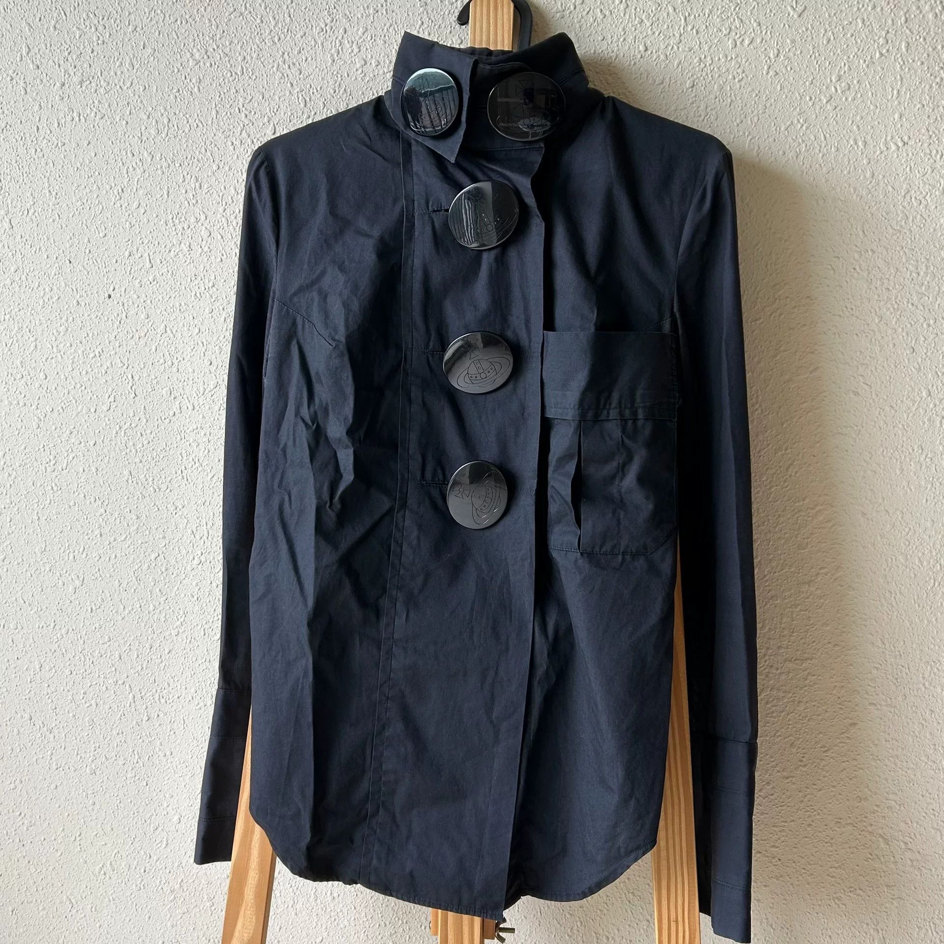 Vivienne Westwood vintage vivienne westwood oversized button shirt Size M / US 6-8 / IT 42-44 - 4 Thumbnail