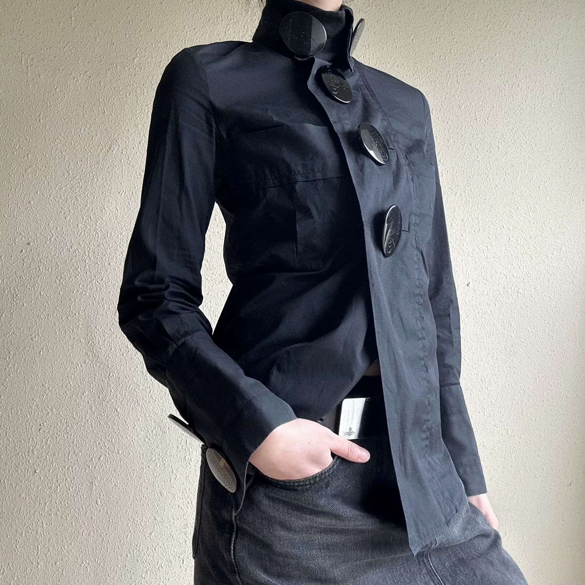 Vivienne Westwood vintage vivienne westwood oversized button shirt Size M / US 6-8 / IT 42-44 - 2 Thumbnail