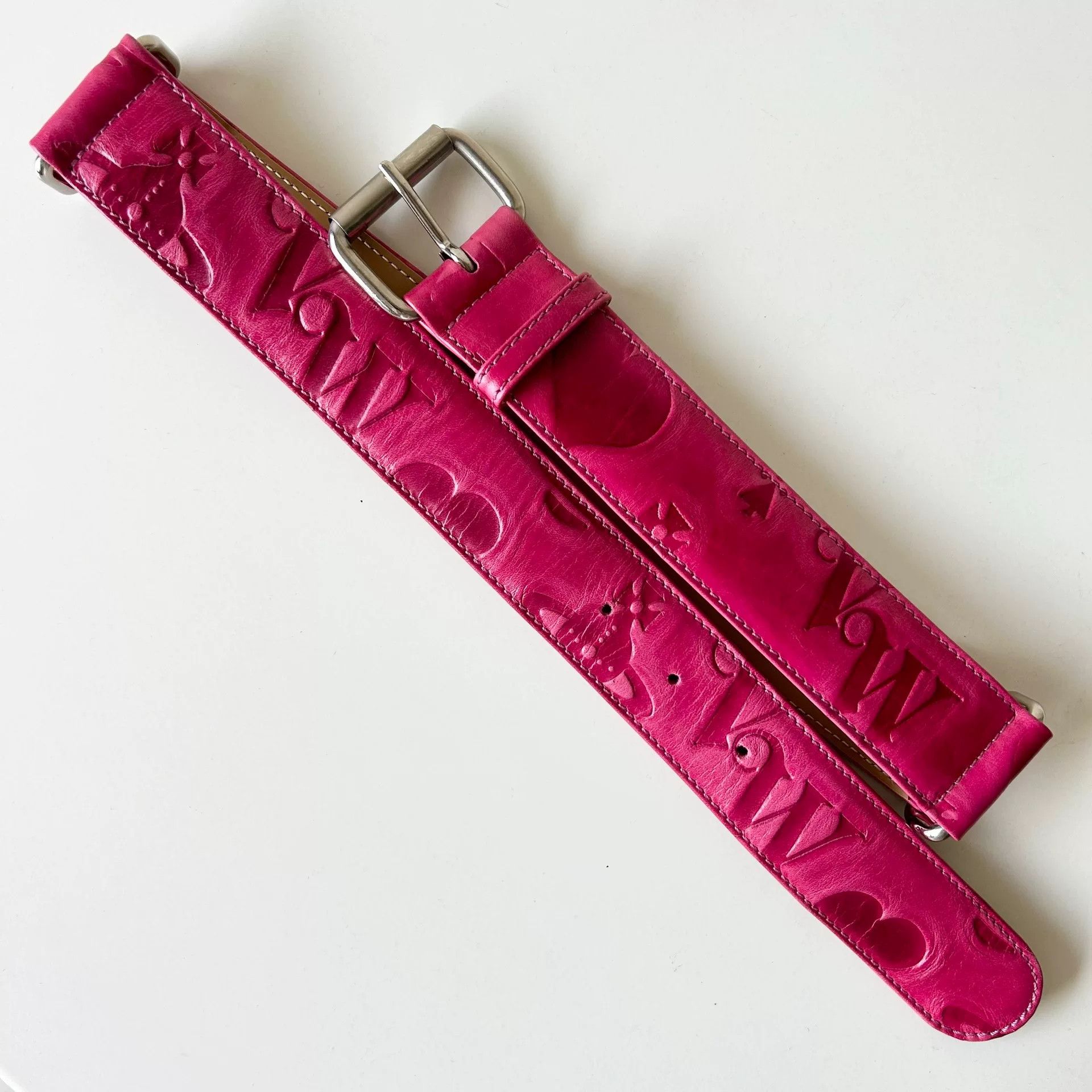 Vivienne Westwood vivienne westwood pink leather belt Size ONE SIZE - 2 Thumbnail
