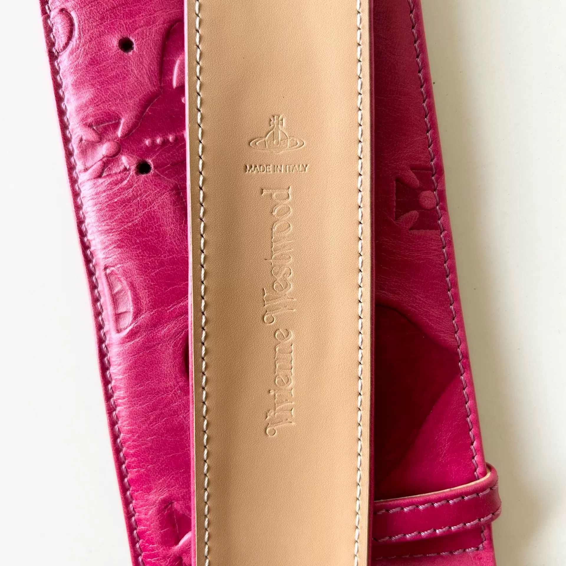 Vivienne Westwood vivienne westwood pink leather belt Size ONE SIZE - 5 Thumbnail