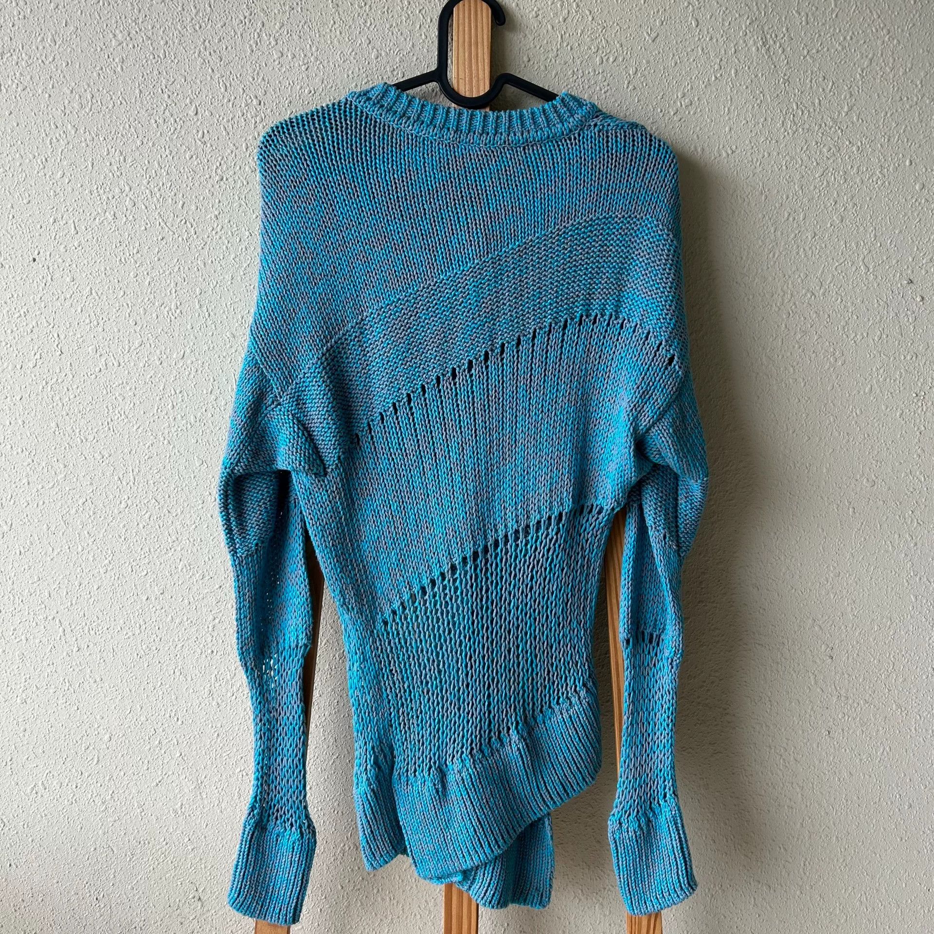 Vivienne Westwood vivienne westwood blue irregular knit cardigan Size M / US 6-8 / IT 42-44 - 5 Thumbnail
