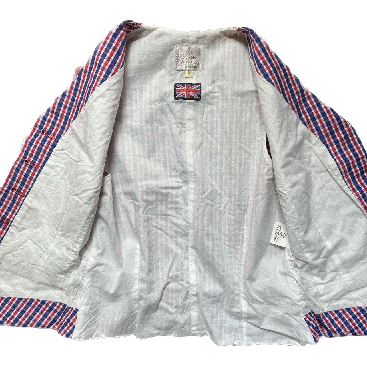Vivienne Westwood vintage 90s plaid vest by Vivienne Westwood Size S / US 4 / IT 40 - 3 Thumbnail