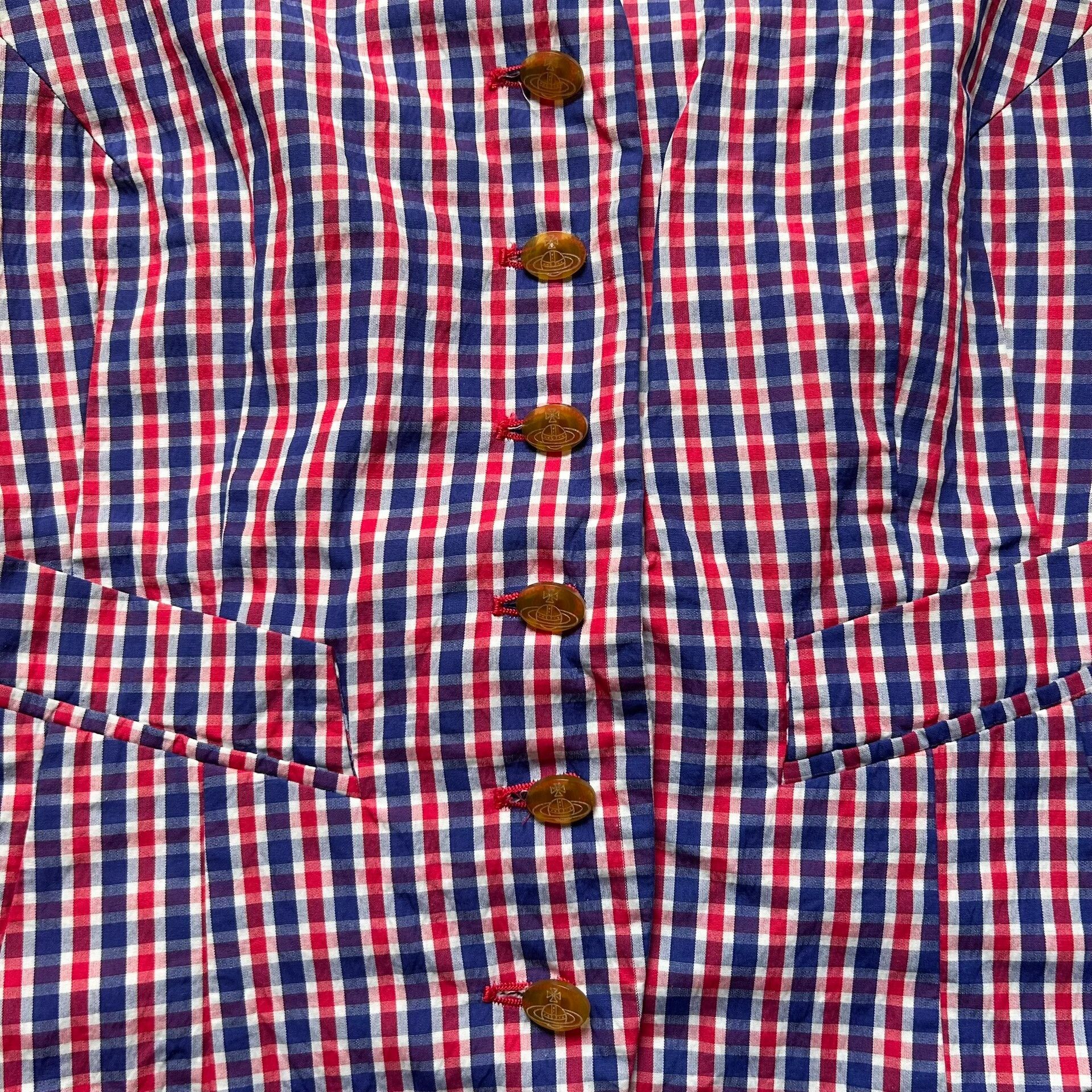 Vivienne Westwood vintage 90s plaid vest by Vivienne Westwood Size S / US 4 / IT 40 - 4 Thumbnail