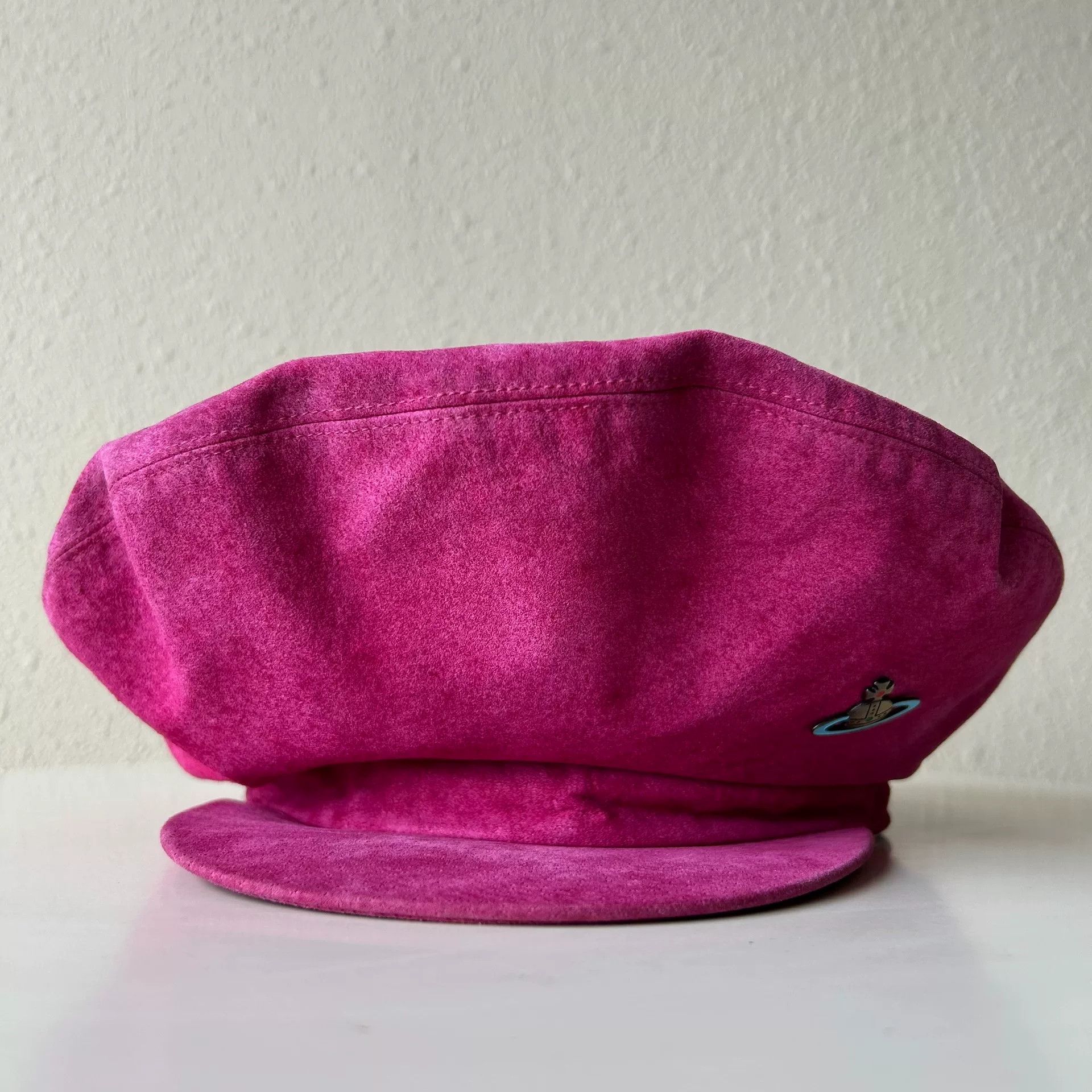 Vivienne Westwood vintage pink suede beret cap Size ONE SIZE - 5 Thumbnail