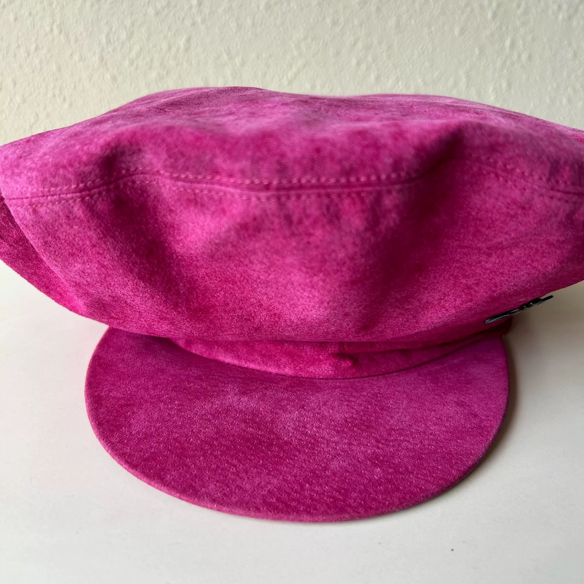 Vivienne Westwood vintage pink suede beret cap Size ONE SIZE - 6 Thumbnail