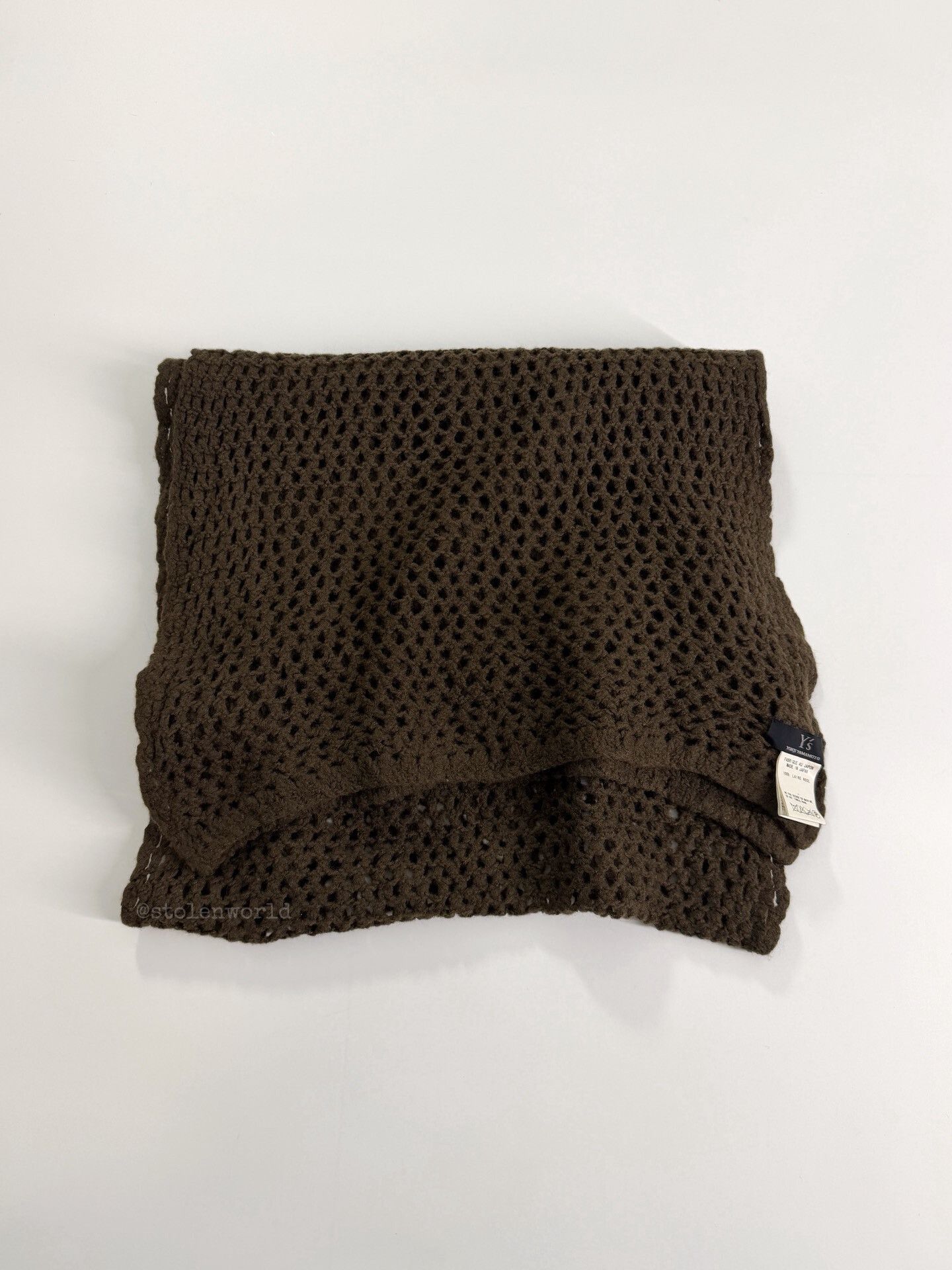 Y's wool crochet scarf by y's Size ONE SIZE - 9 Thumbnail