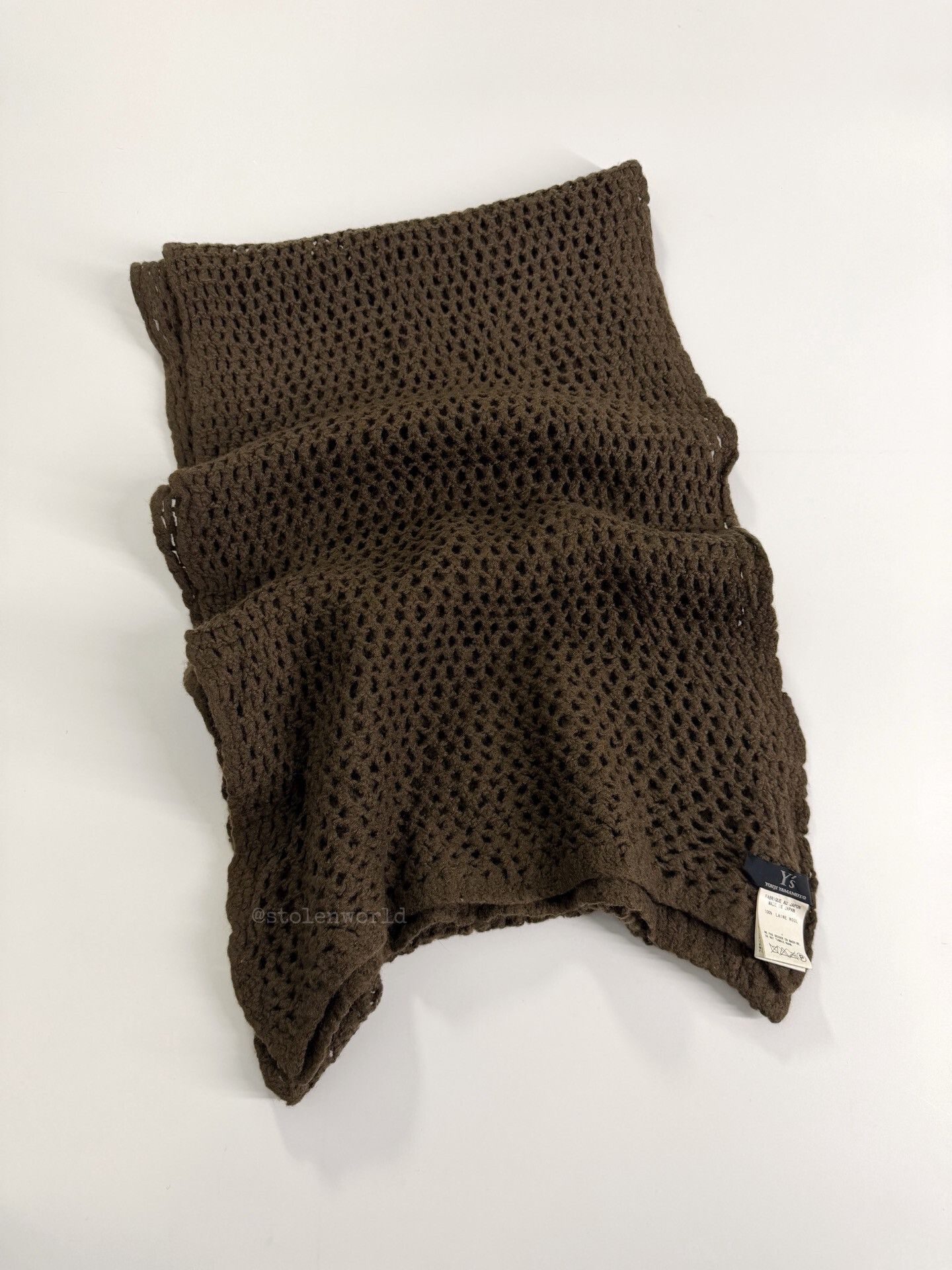 Y's wool crochet scarf by y's Size ONE SIZE - 8 Thumbnail