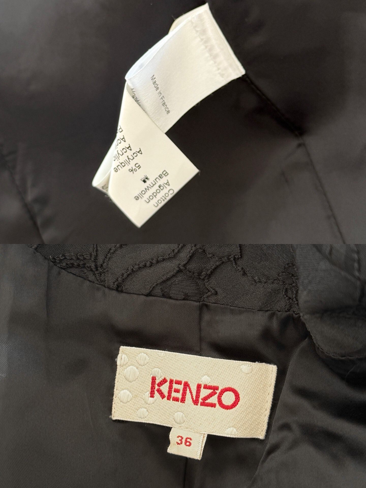 Kenzo kenzo floral embellished coat with intricate detailing Size M / US 6-8 / IT 42-44 - 9 Thumbnail