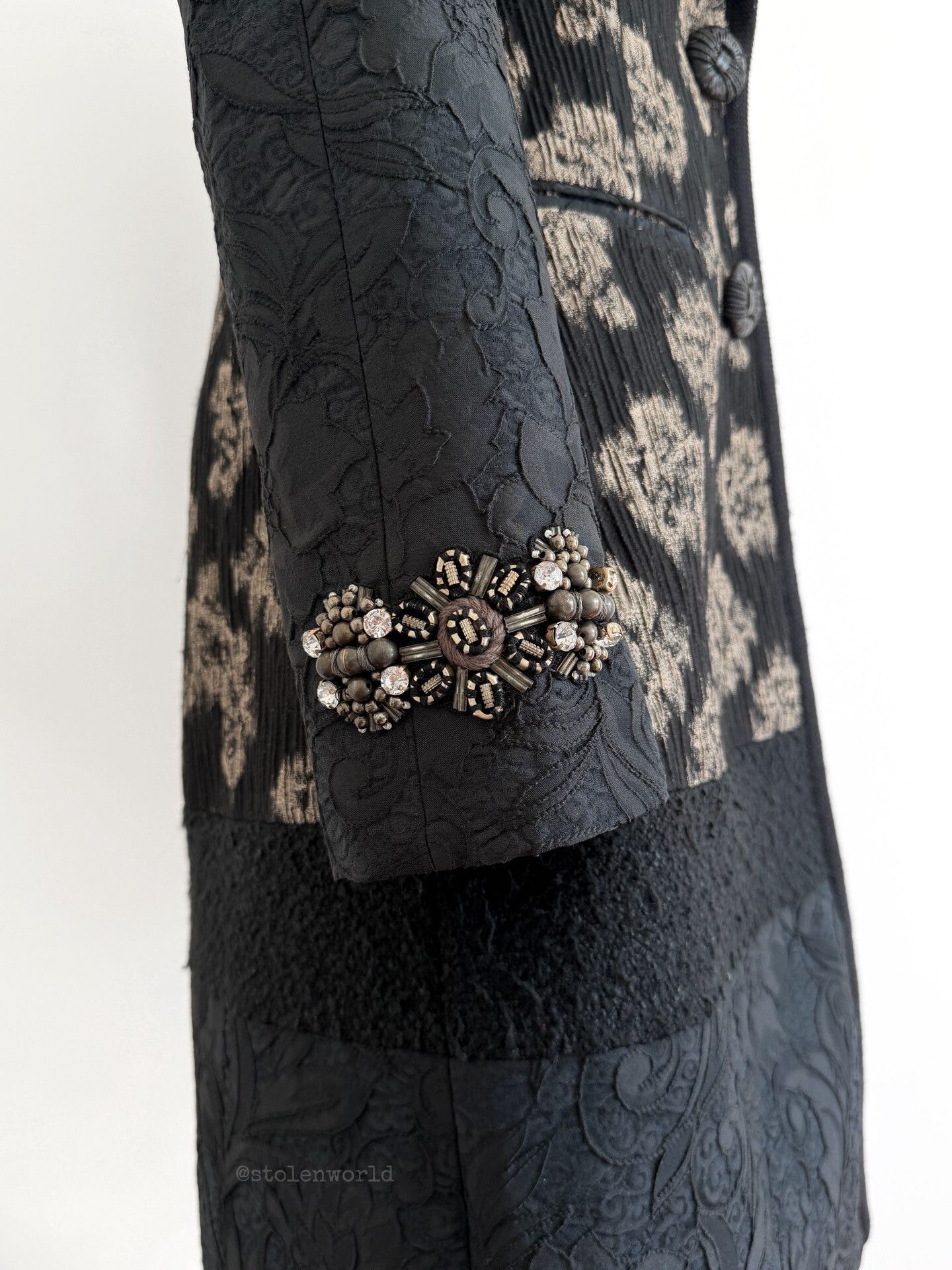 Kenzo kenzo floral embellished coat with intricate detailing Size M / US 6-8 / IT 42-44 - 2 Thumbnail