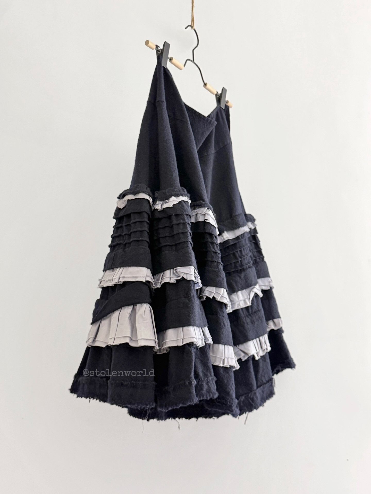 Comme des Garcons comme des garcons ruffled cake skirt Size 23" - 7 Thumbnail