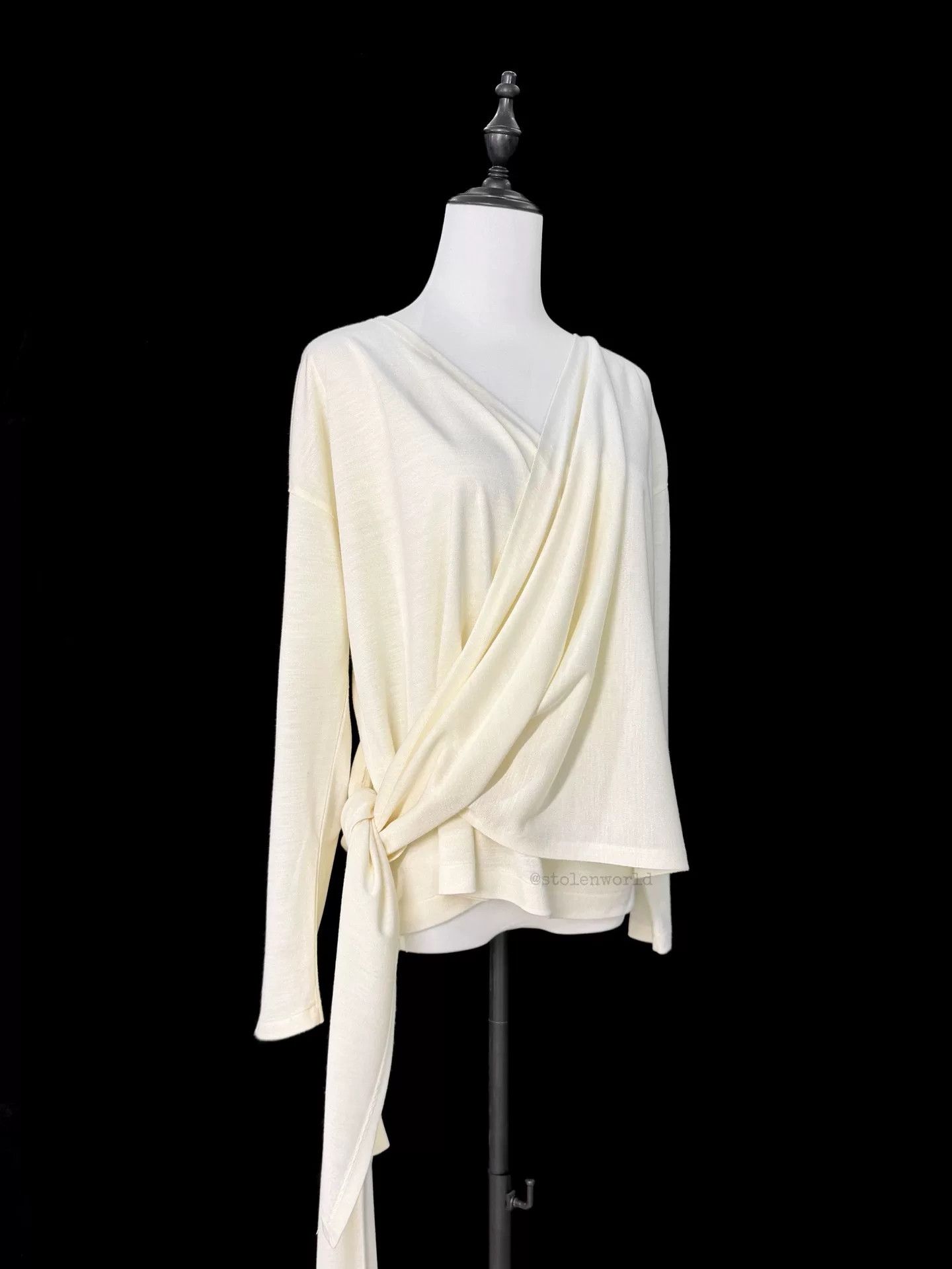 Issey Miyake issey miyake 80s wrap top with ties Size M / US 6-8 / IT 42-44 - 2 Thumbnail