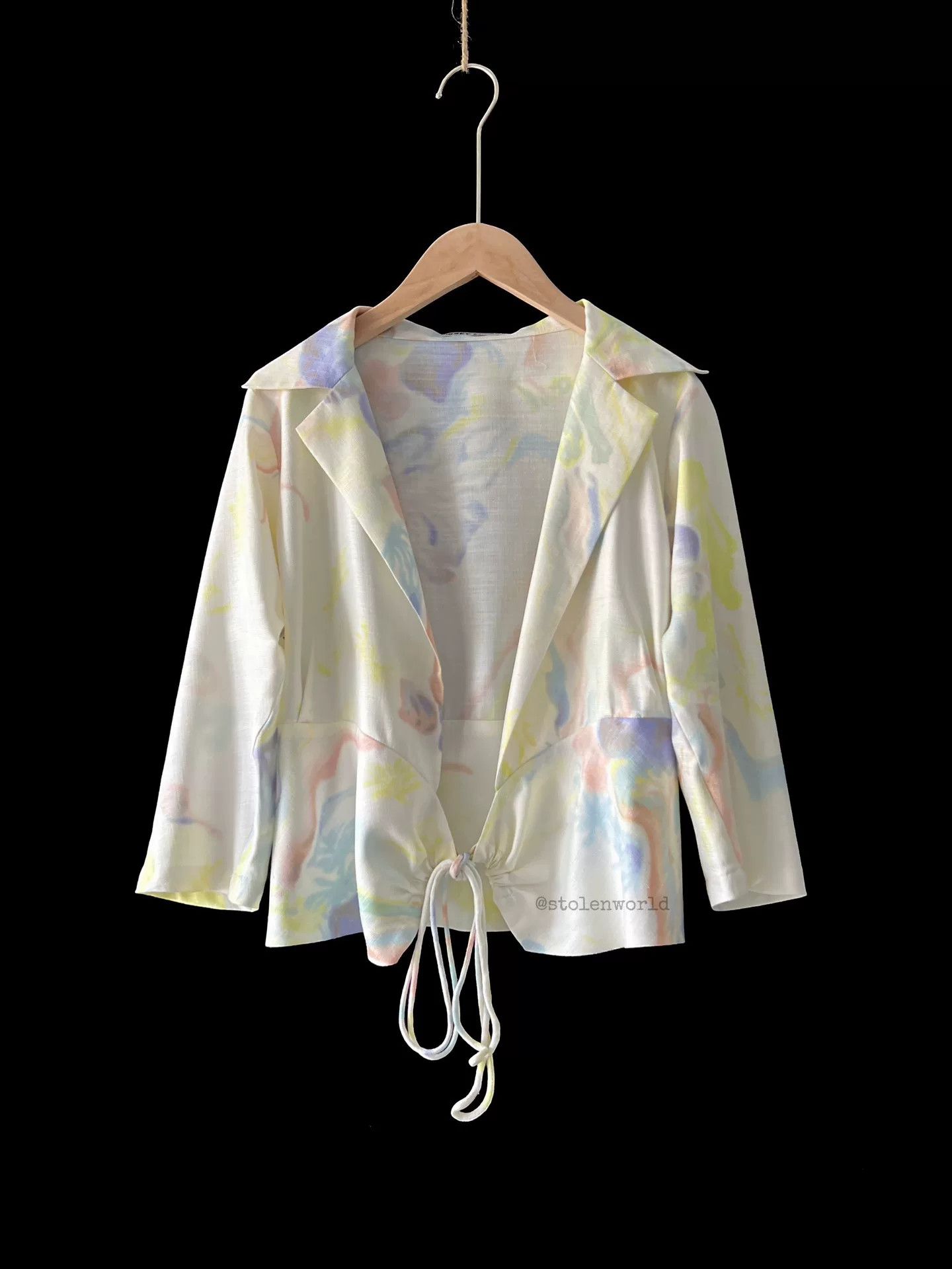 Issey Miyake Issey Miyake 2006 Drawstring Top Size S / US 4 / IT 40 - 5 Thumbnail