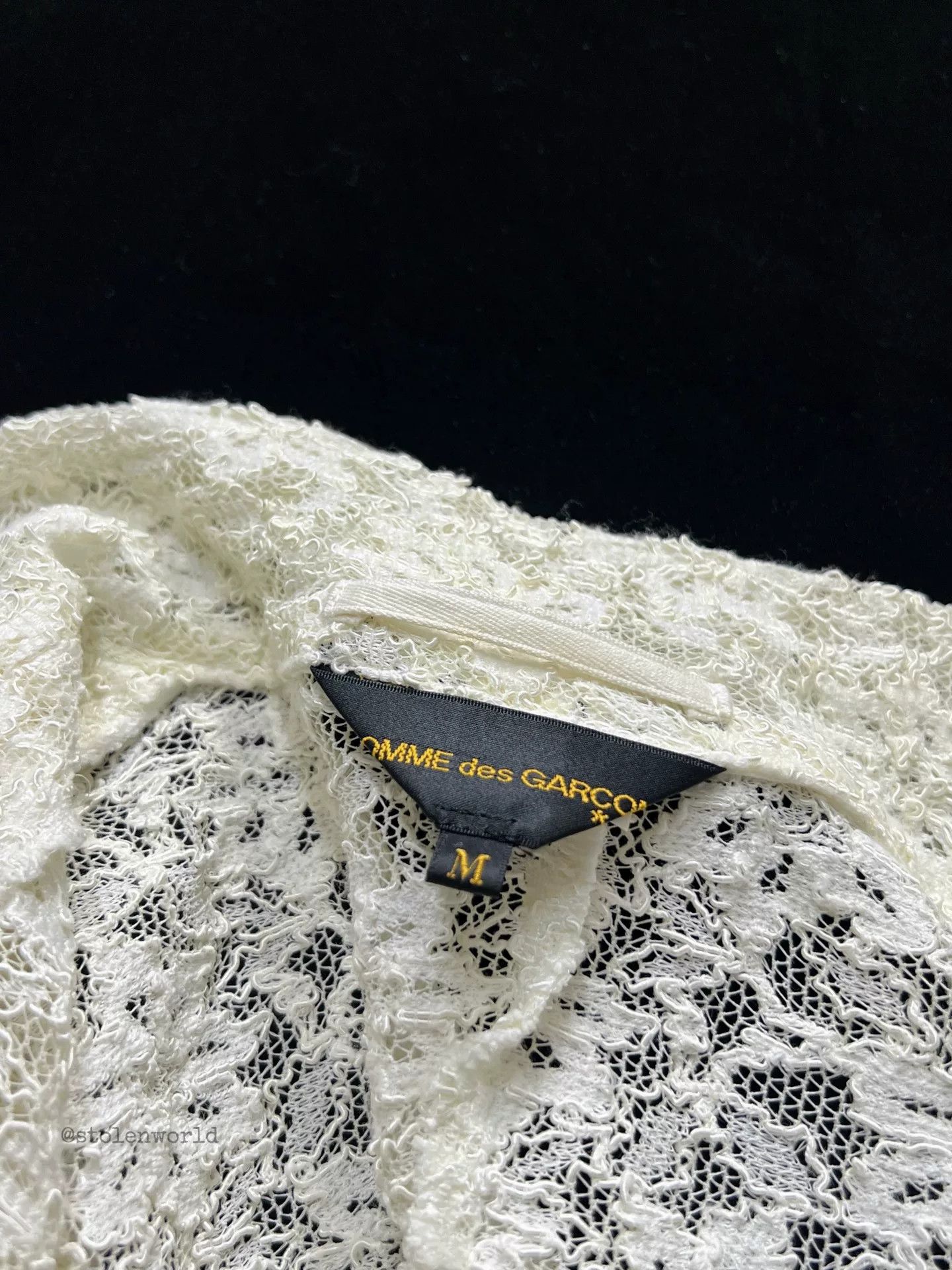 Comme des Garcons comme des garcons lace hook cardigan Size M / US 6-8 / IT 42-44 - 8 Thumbnail