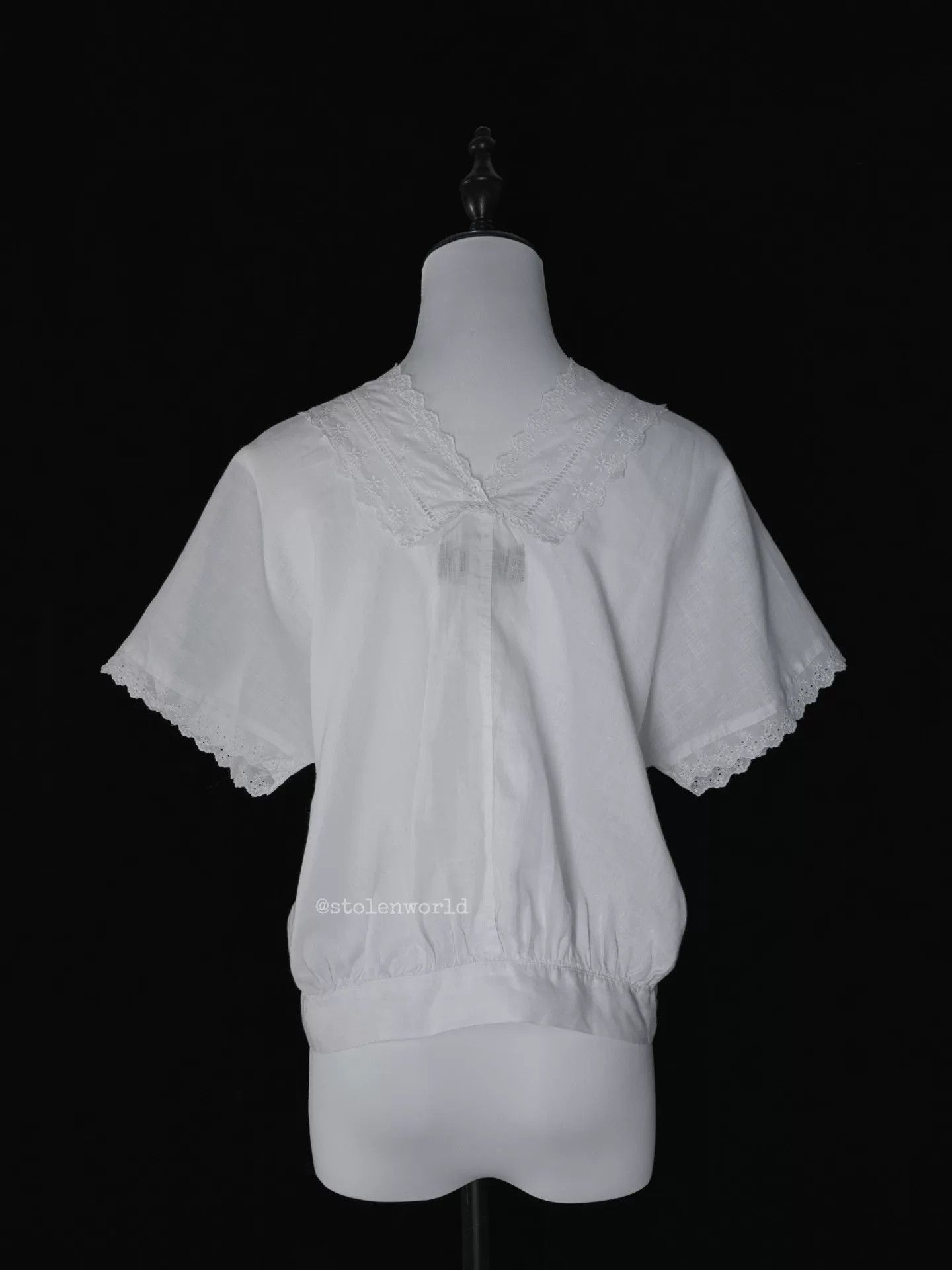 Comme des Garcons comme des garçons linen lace top Size S / US 4 / IT 40 - 8 Thumbnail
