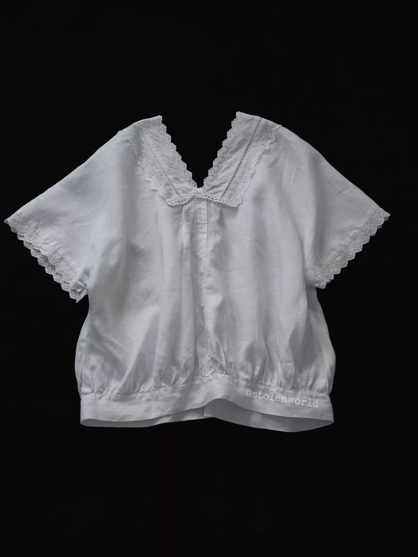 Comme des Garcons comme des garçons linen lace top Size S / US 4 / IT 40 - 4 Thumbnail
