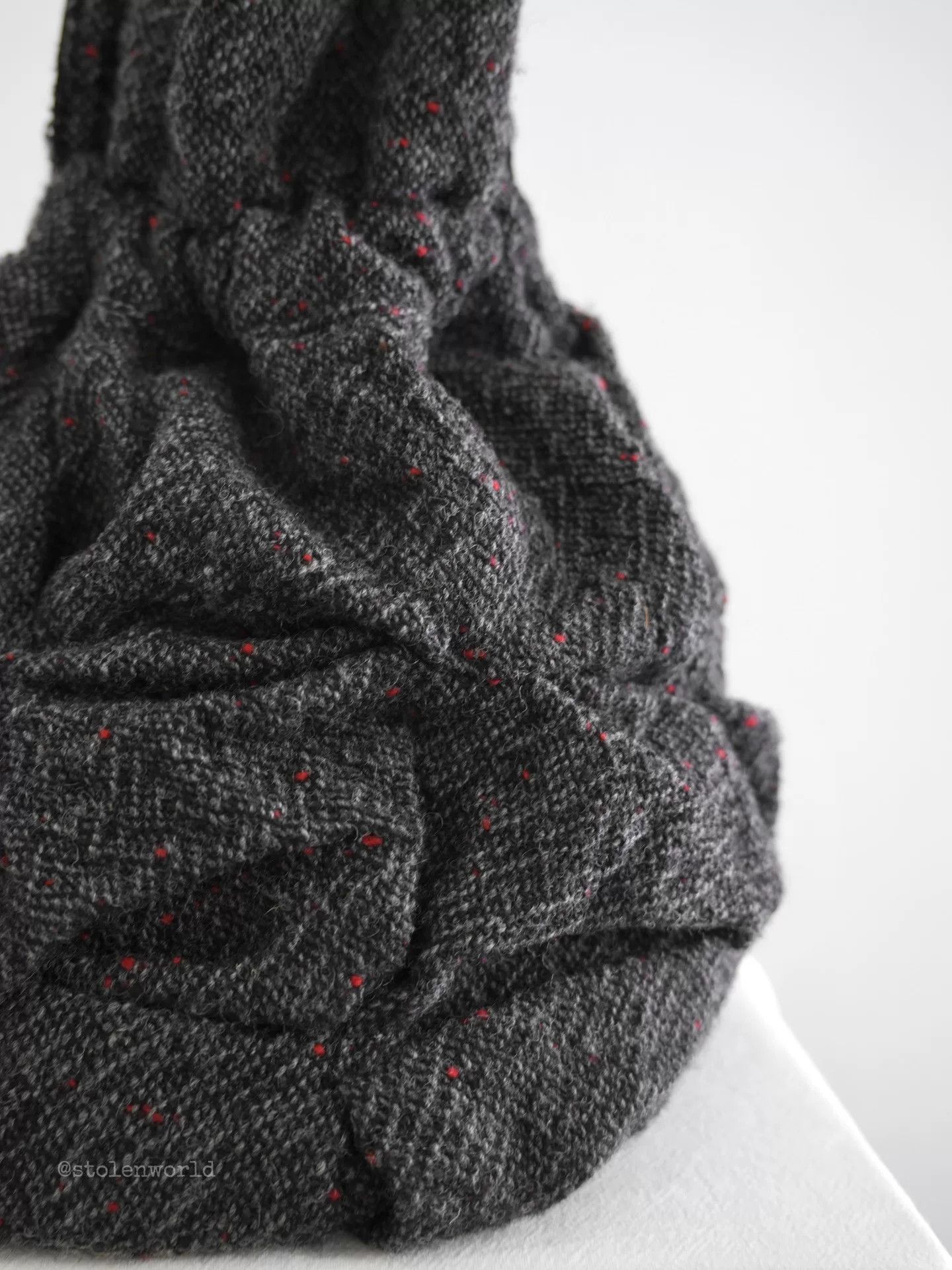 Junya Watanabe charming wool round bag with drawstring Size ONE SIZE - 2 Thumbnail