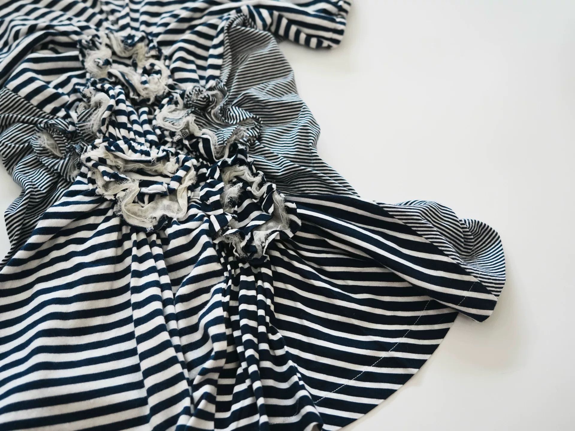 Comme des Garcons striped ruffled top from comme des garcons Size M / US 6-8 / IT 42-44 - 7 Thumbnail