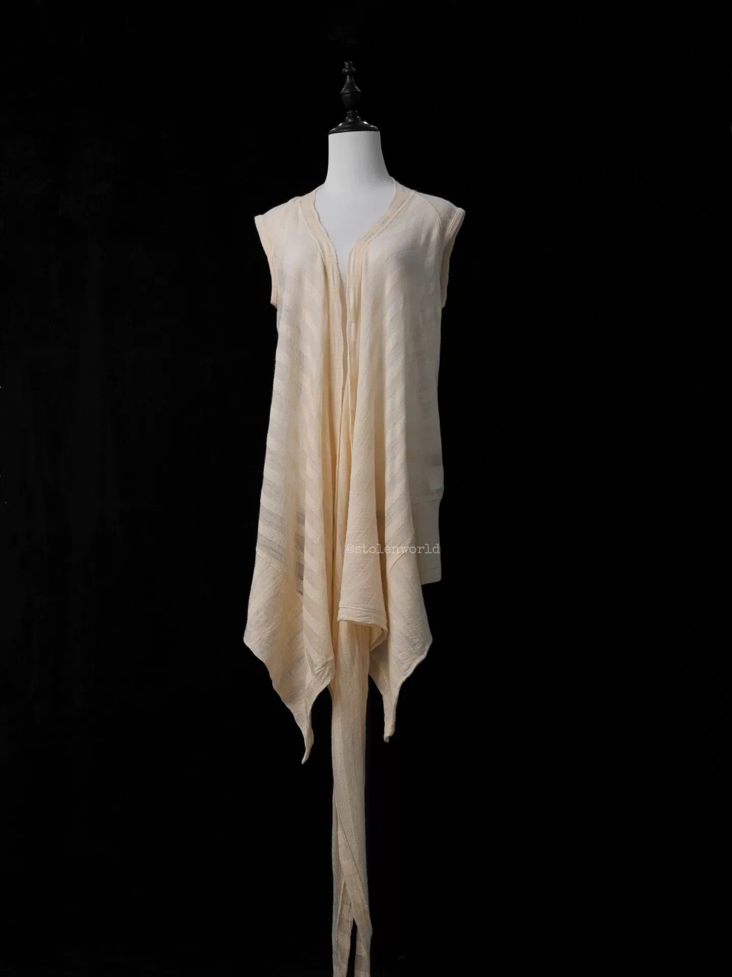 Y's versatile soft wool knitted vest Size S / US 4 / IT 40 - 4 Thumbnail