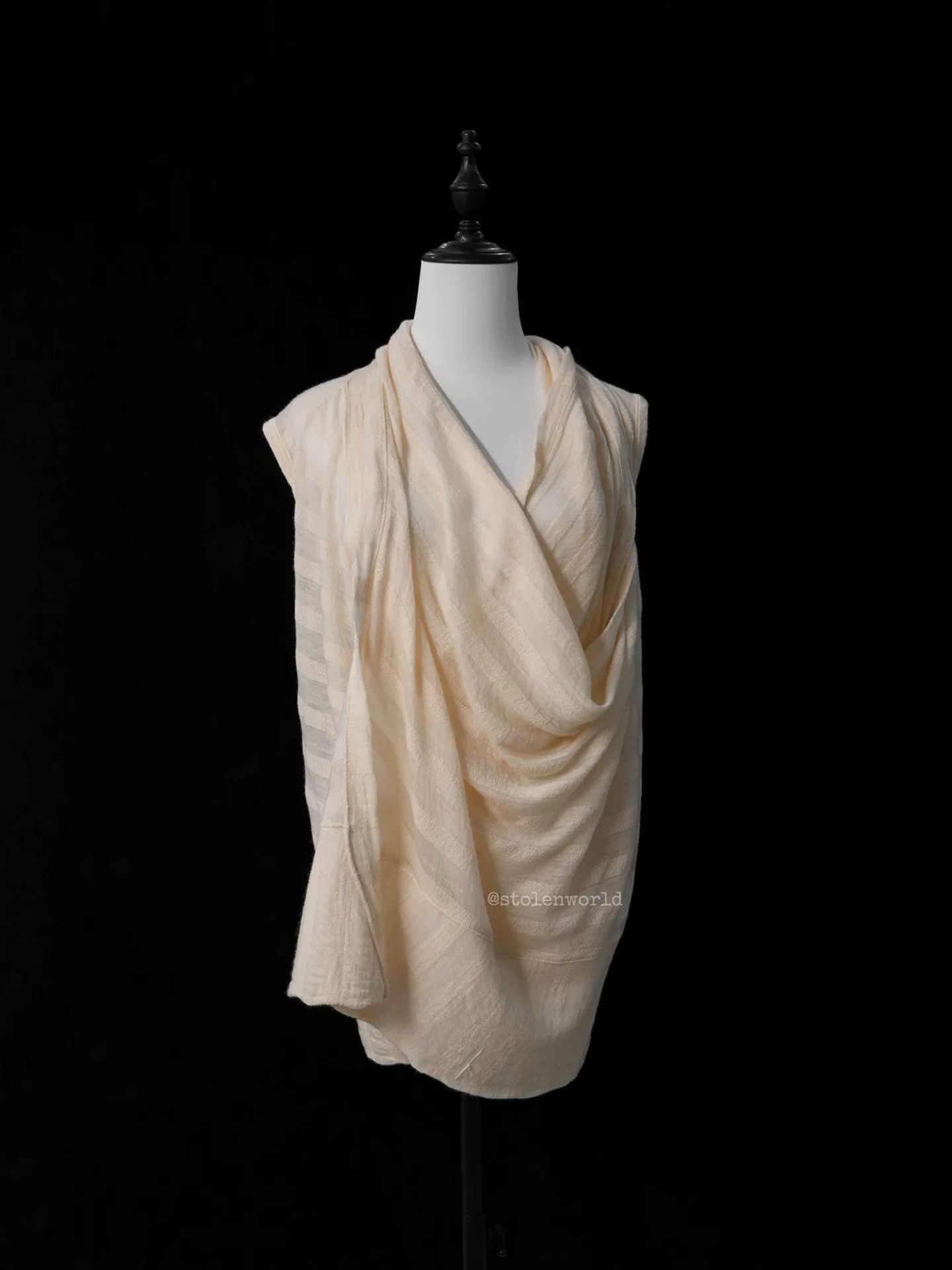 Y's versatile soft wool knitted vest Size S / US 4 / IT 40 - 5 Thumbnail