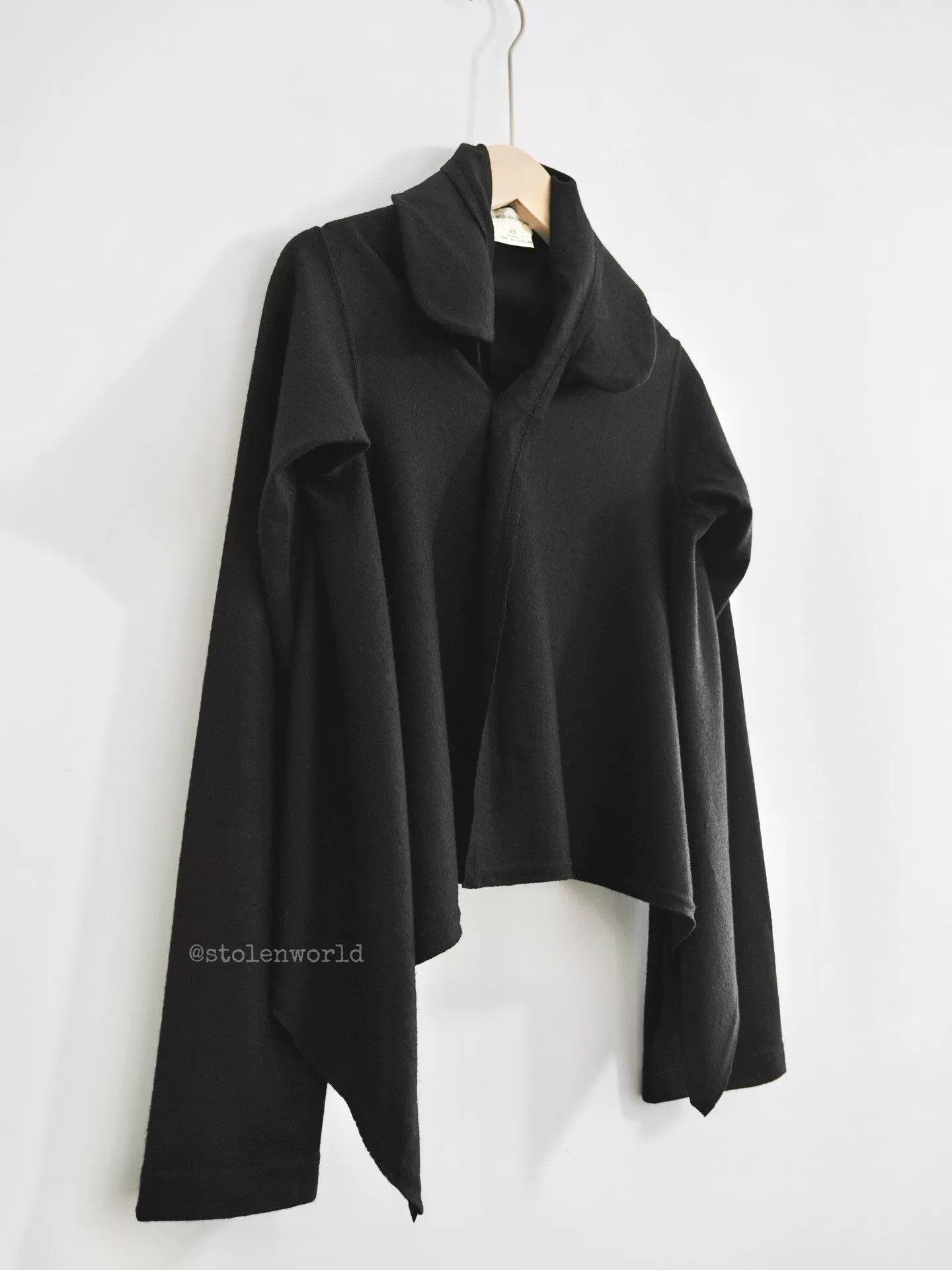 Rei Kawakubo comme des garcons irregular wool top Size XS / US 0-2 / IT 36-38 - 4 Thumbnail