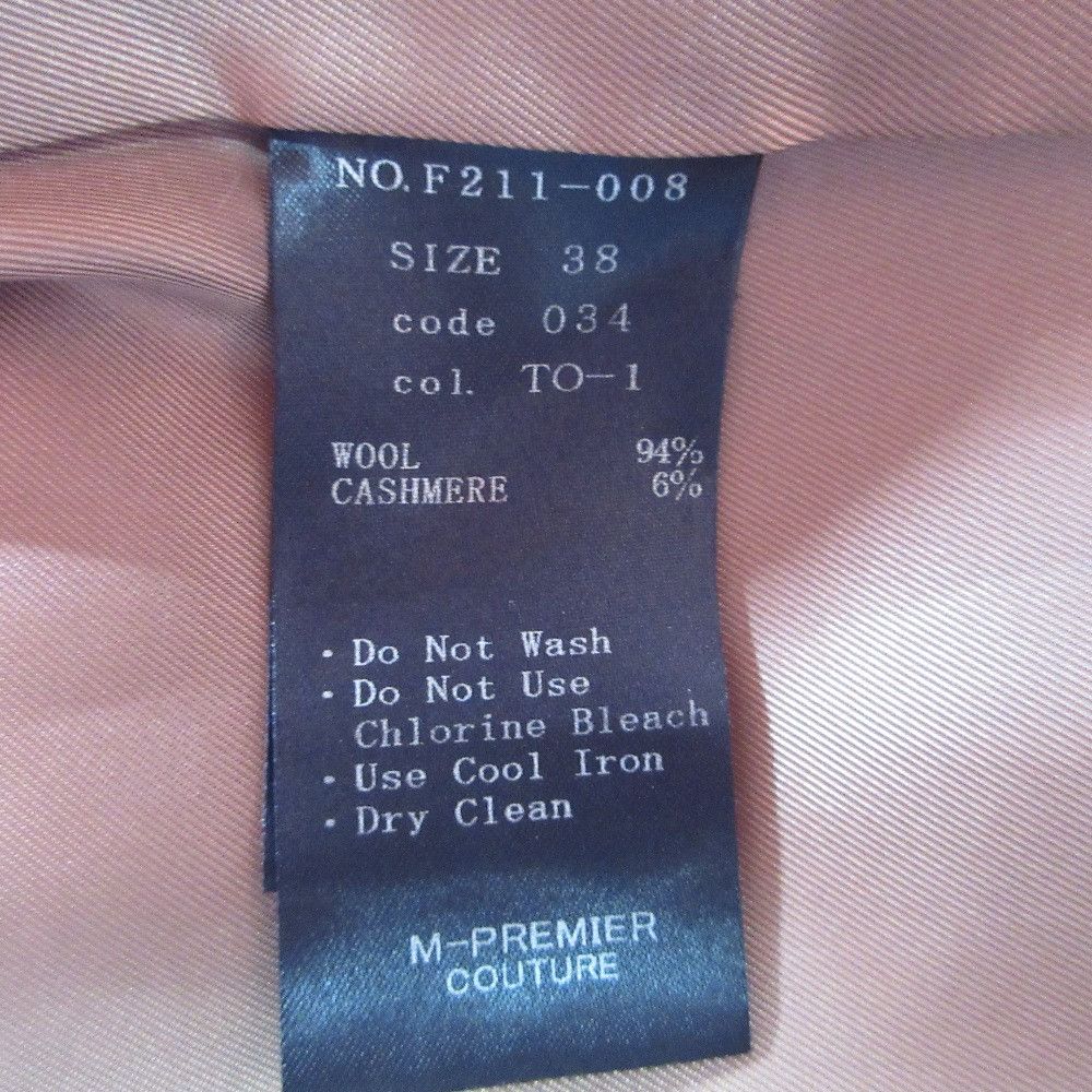 Other Other M-premier Cashmere Blend Double-breasted Coat Others Outerwear DUTY FREE for USA Size ONE SIZE - 8 Thumbnail