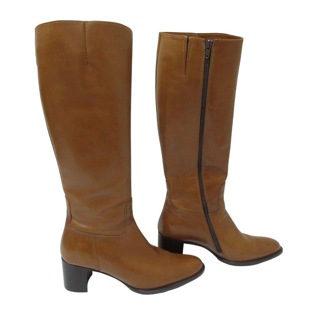 Other Other Luca Grossi Leather Long Boots Leather Shoes DUTY FREE for USA Size ONE SIZE - 3 Thumbnail