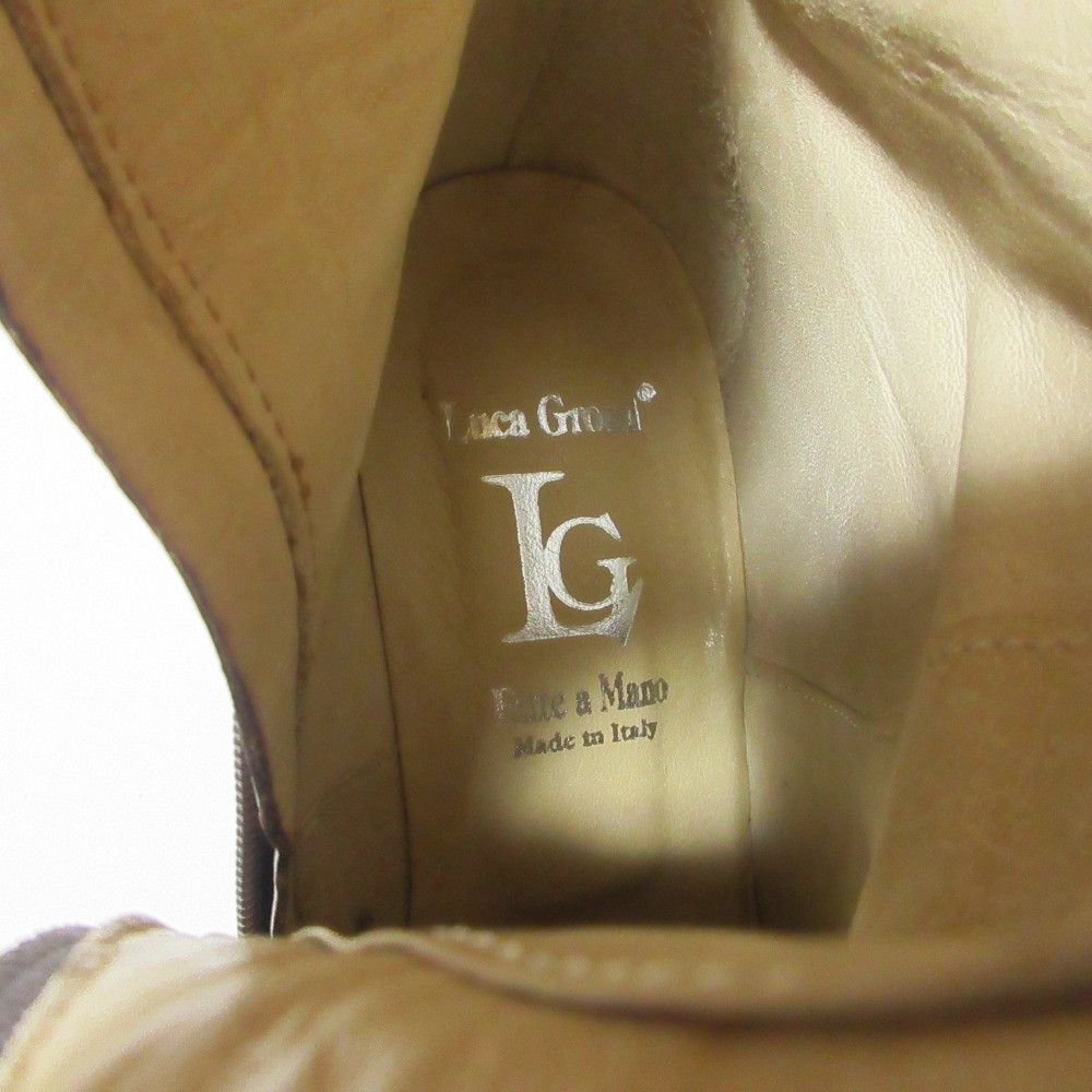 Other Other Luca Grossi Leather Long Boots Leather Shoes DUTY FREE for USA Size ONE SIZE - 4 Thumbnail