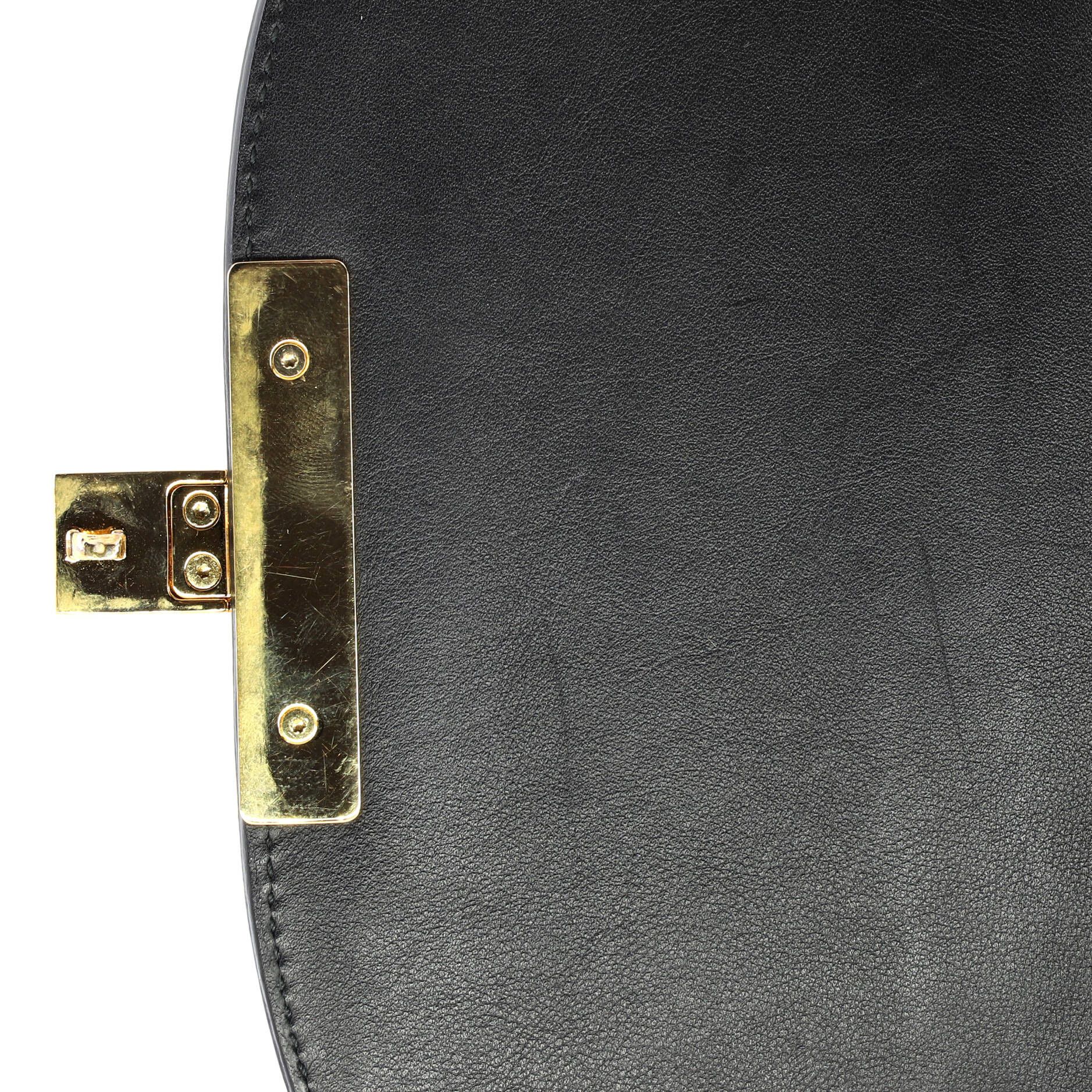 Gucci Padlock Saddle Shoulder Bag GG Coated Canvas and Leath Size ONE SIZE - 6 Thumbnail