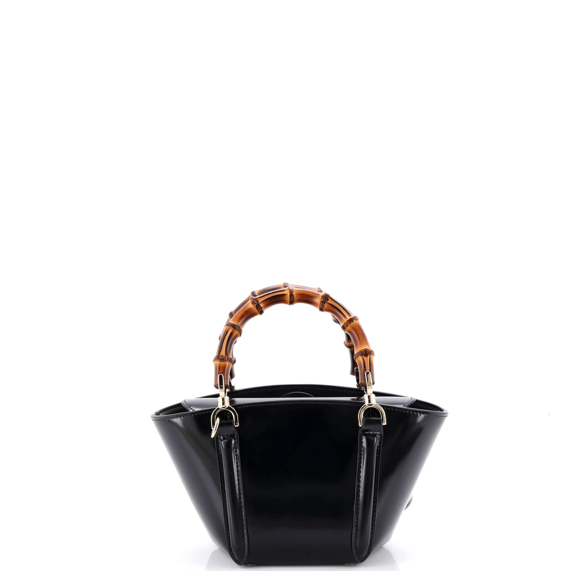 Gucci Bamboo Top Handle Tote Leather Mini Size ONE SIZE - 2 Thumbnail