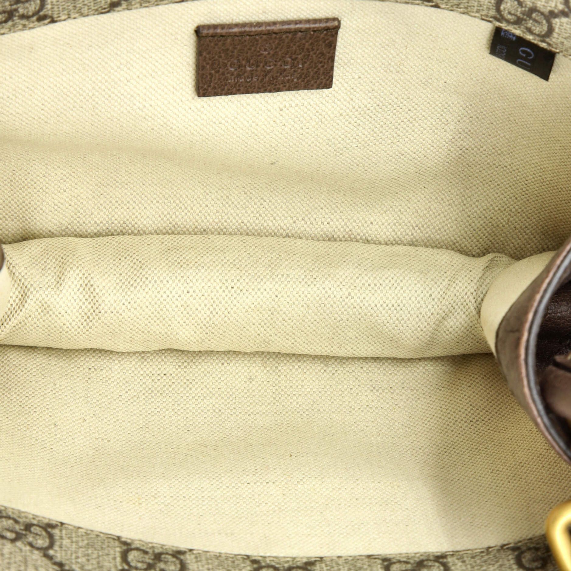Gucci Neo Vintage Flap Messenger GG Coated Canvas Small Size ONE SIZE - 4 Thumbnail