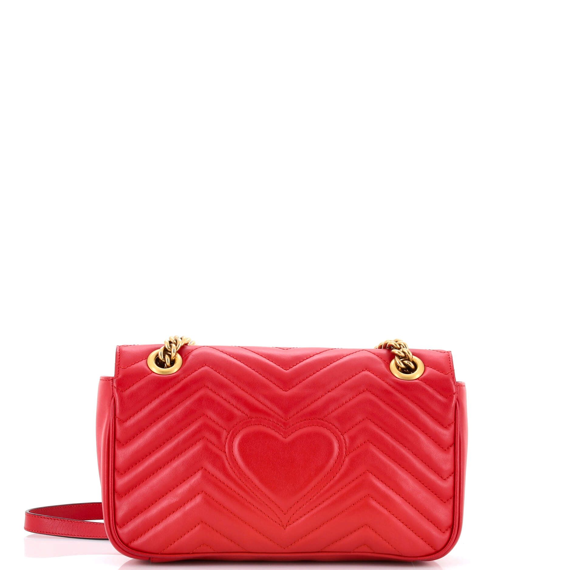 Gucci GG Marmont Flap Bag Matelasse Leather Small Size ONE SIZE - 2 Thumbnail