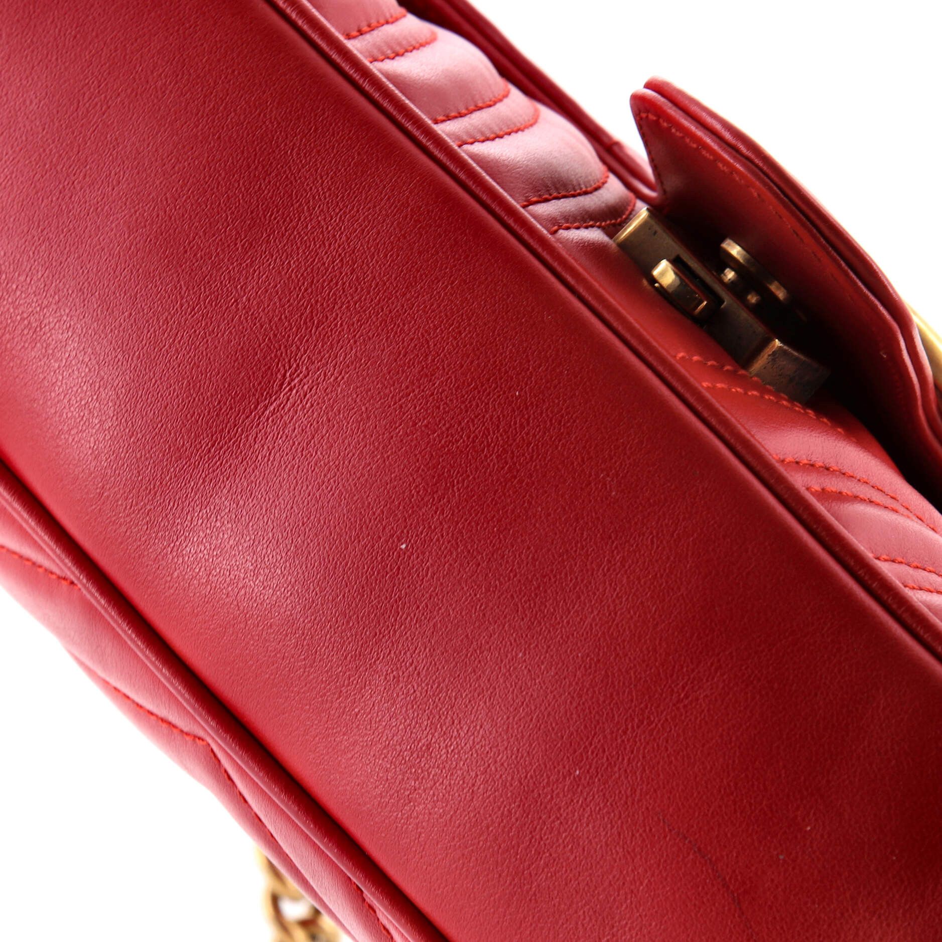 Gucci GG Marmont Flap Bag Matelasse Leather Small Size ONE SIZE - 5 Thumbnail