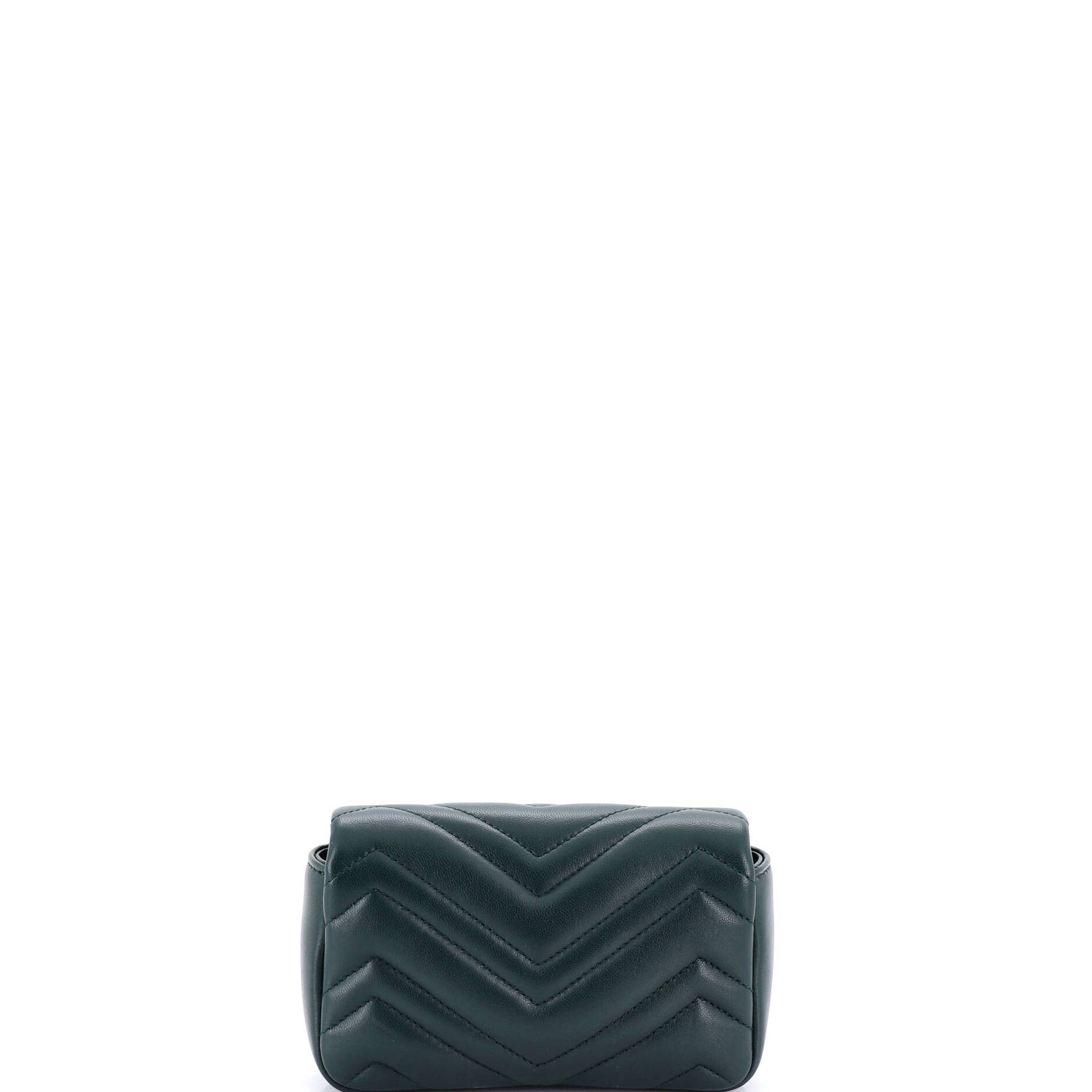Gucci GG Marmont Flap Bag Matelasse Leather Super Mini Size ONE SIZE - 2 Thumbnail