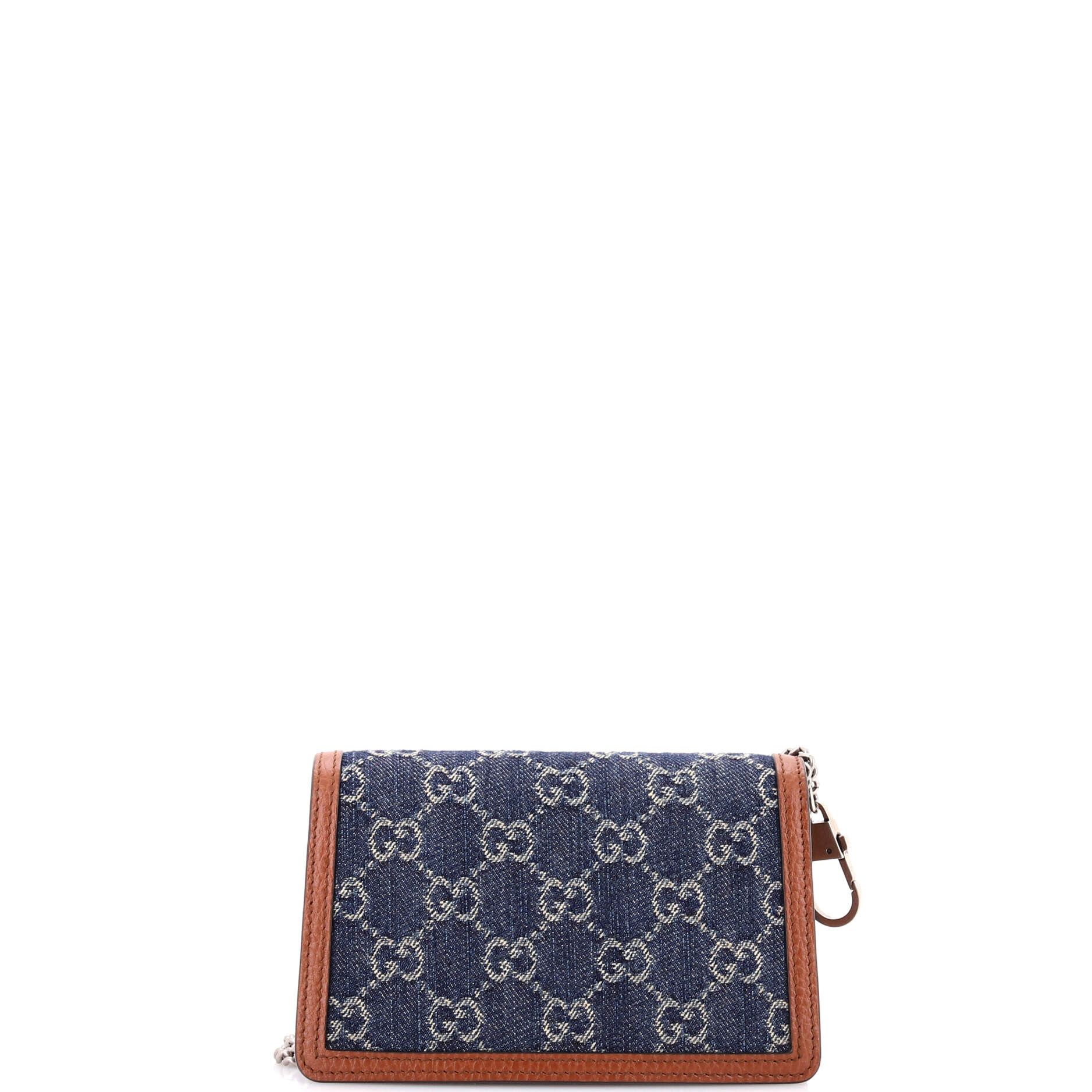 Dionysus Bag GG Denim Super Mini