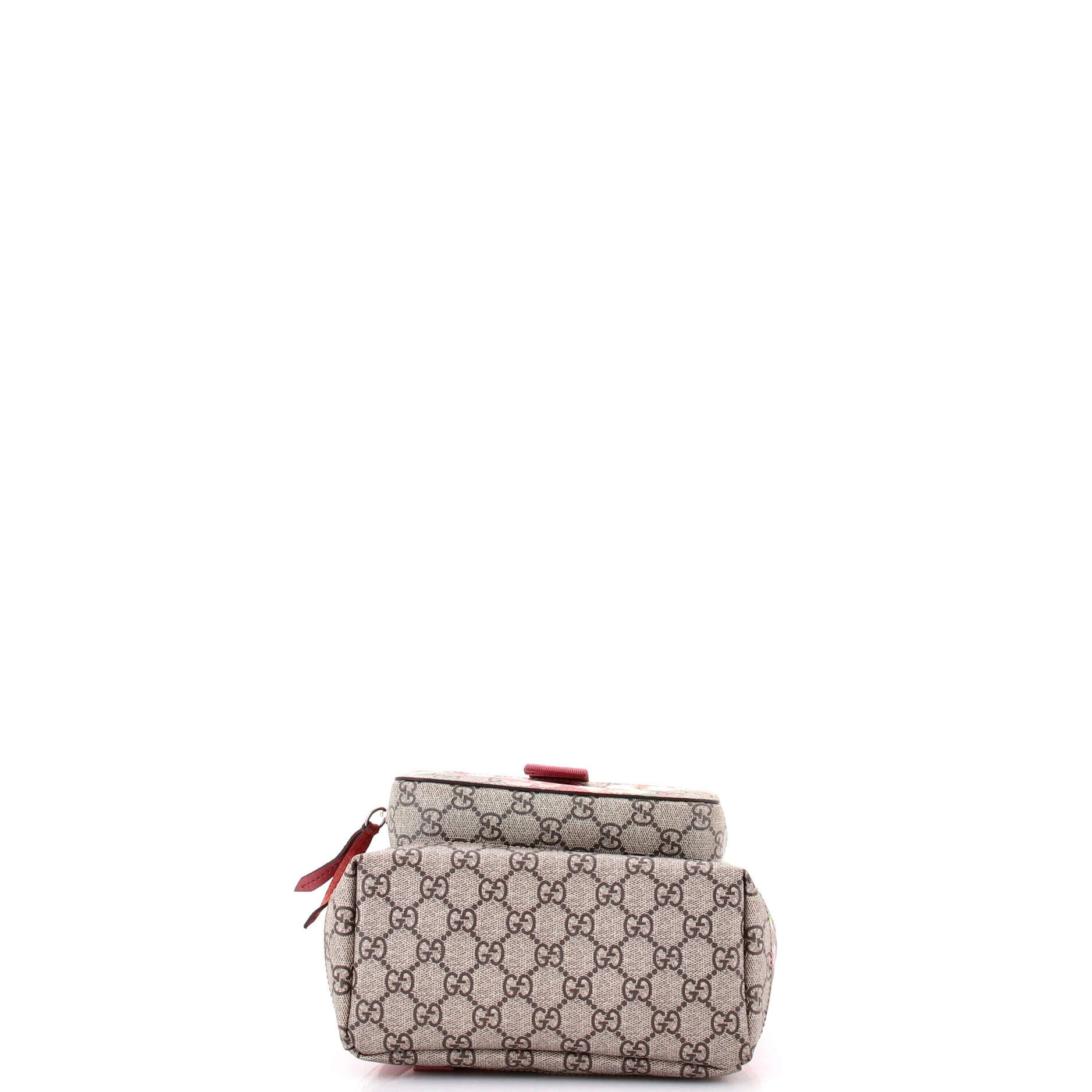 Gucci Buckle Backpack Blooms Print GG Coated Canvas Small Size ONE SIZE - 3 Thumbnail