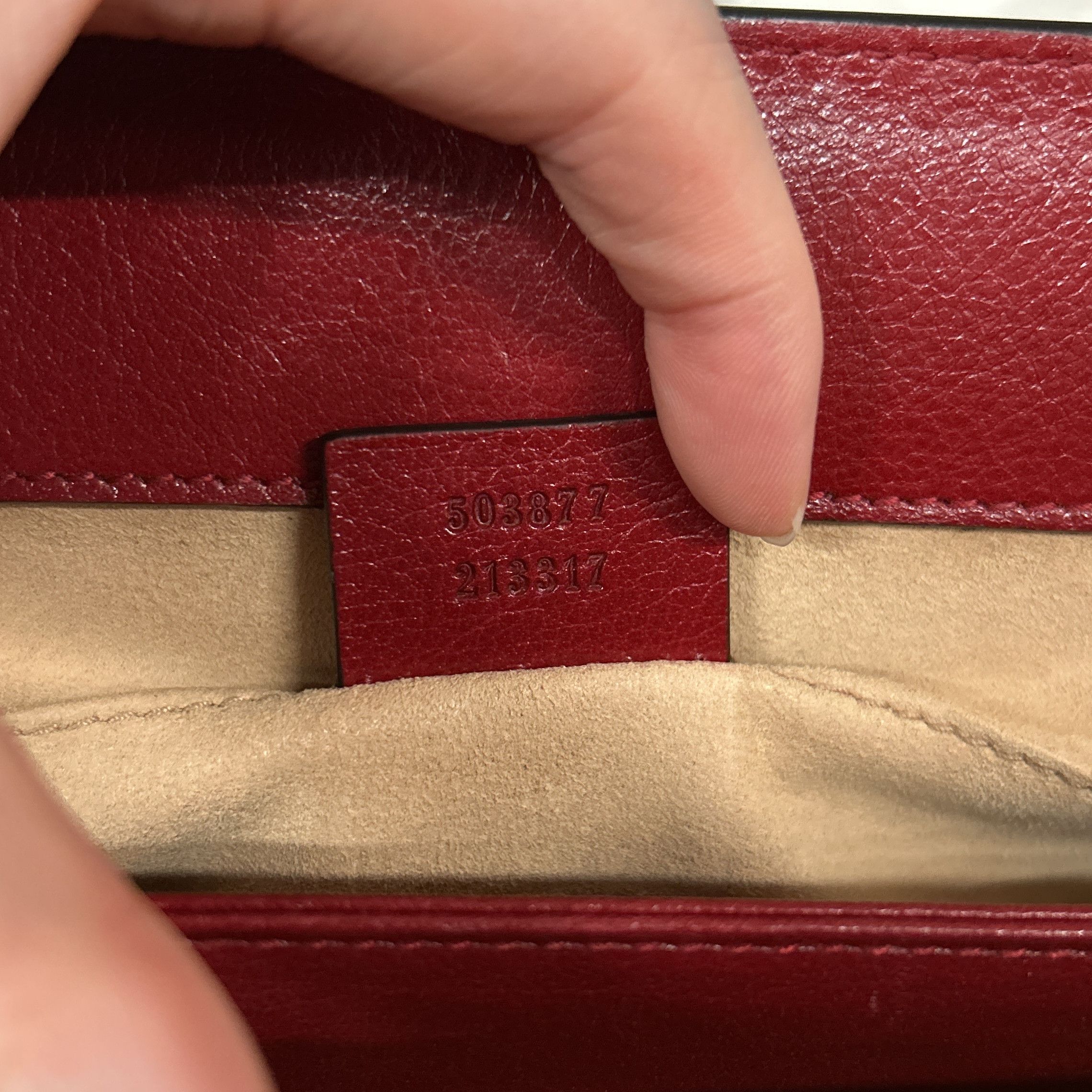 Gucci Ophidia Chain Shoulder Bag Suede Small Size ONE SIZE - 6 Thumbnail