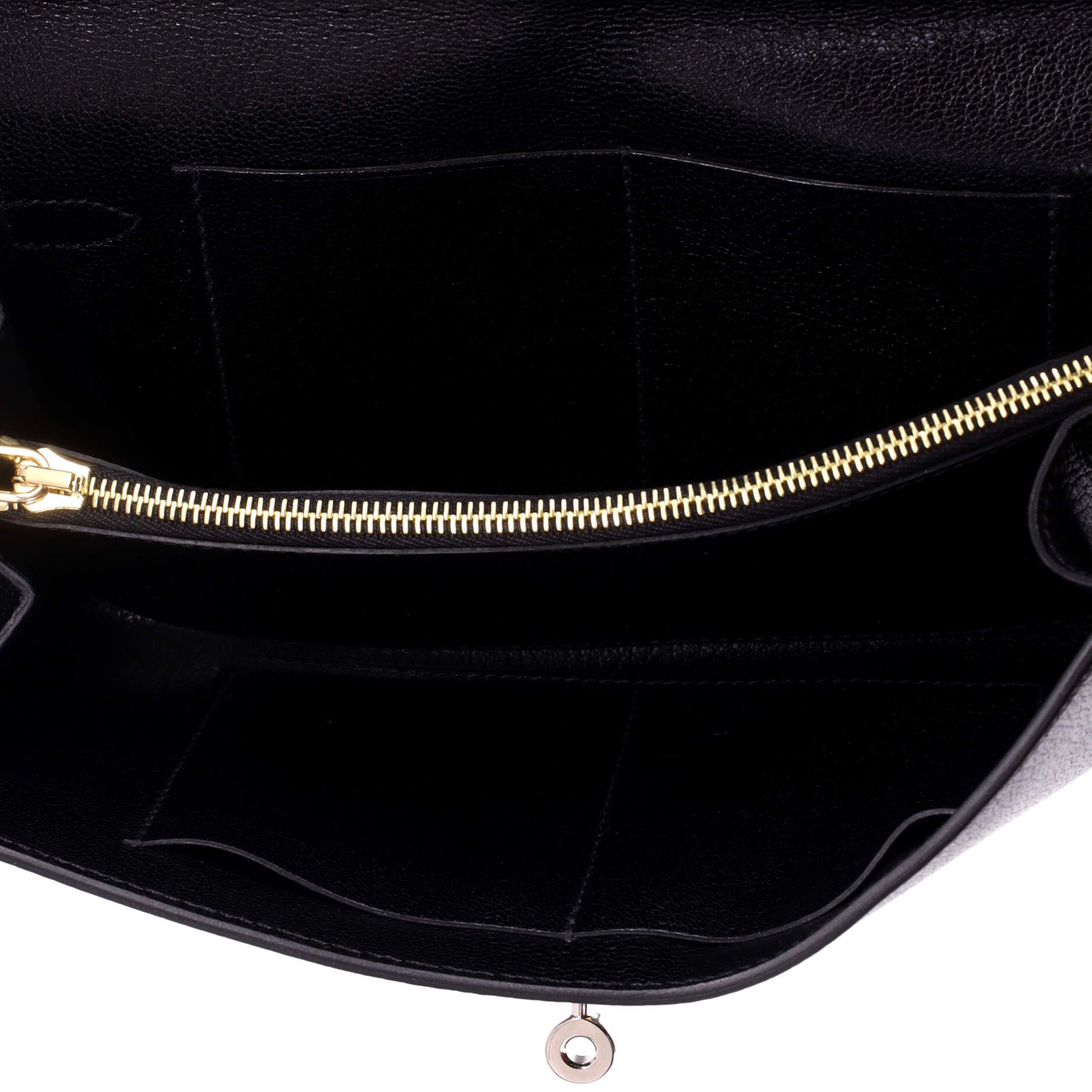 Hermes Kelly To Go Wallet Chevre Chamkila Size ONE SIZE - 4 Thumbnail