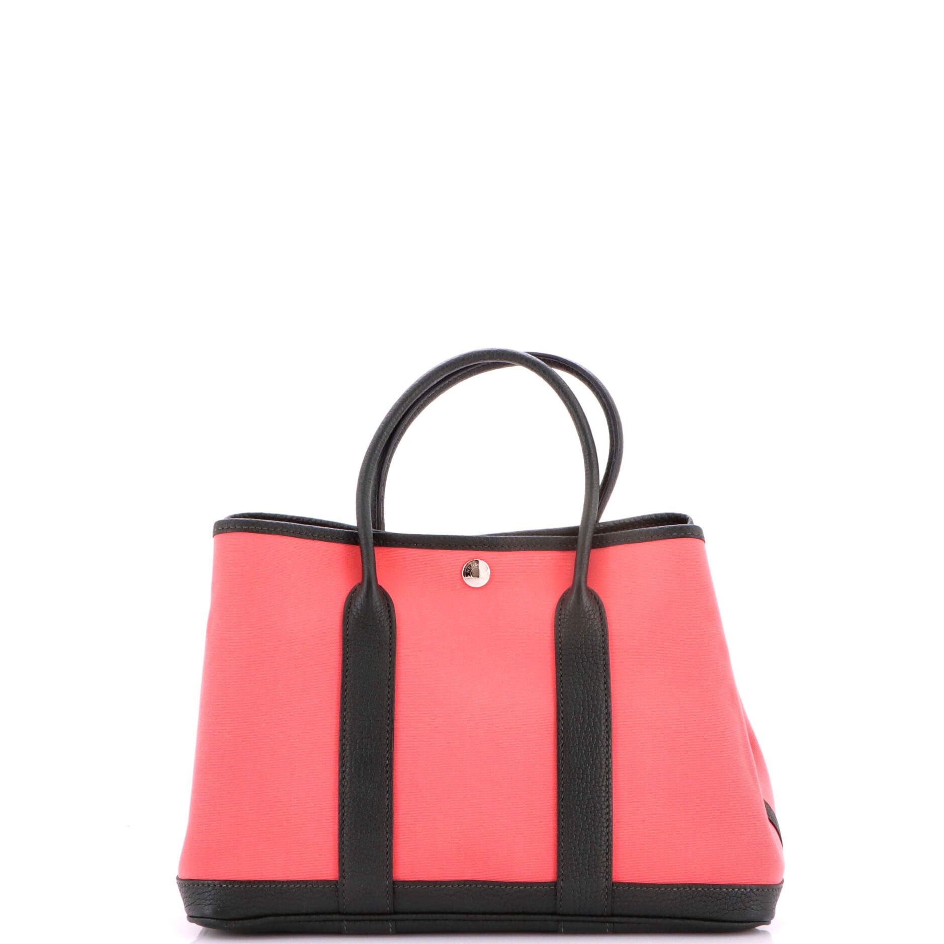 Hermes Garden Party Tote Toile and Leather 30 Size ONE SIZE - 3 Thumbnail